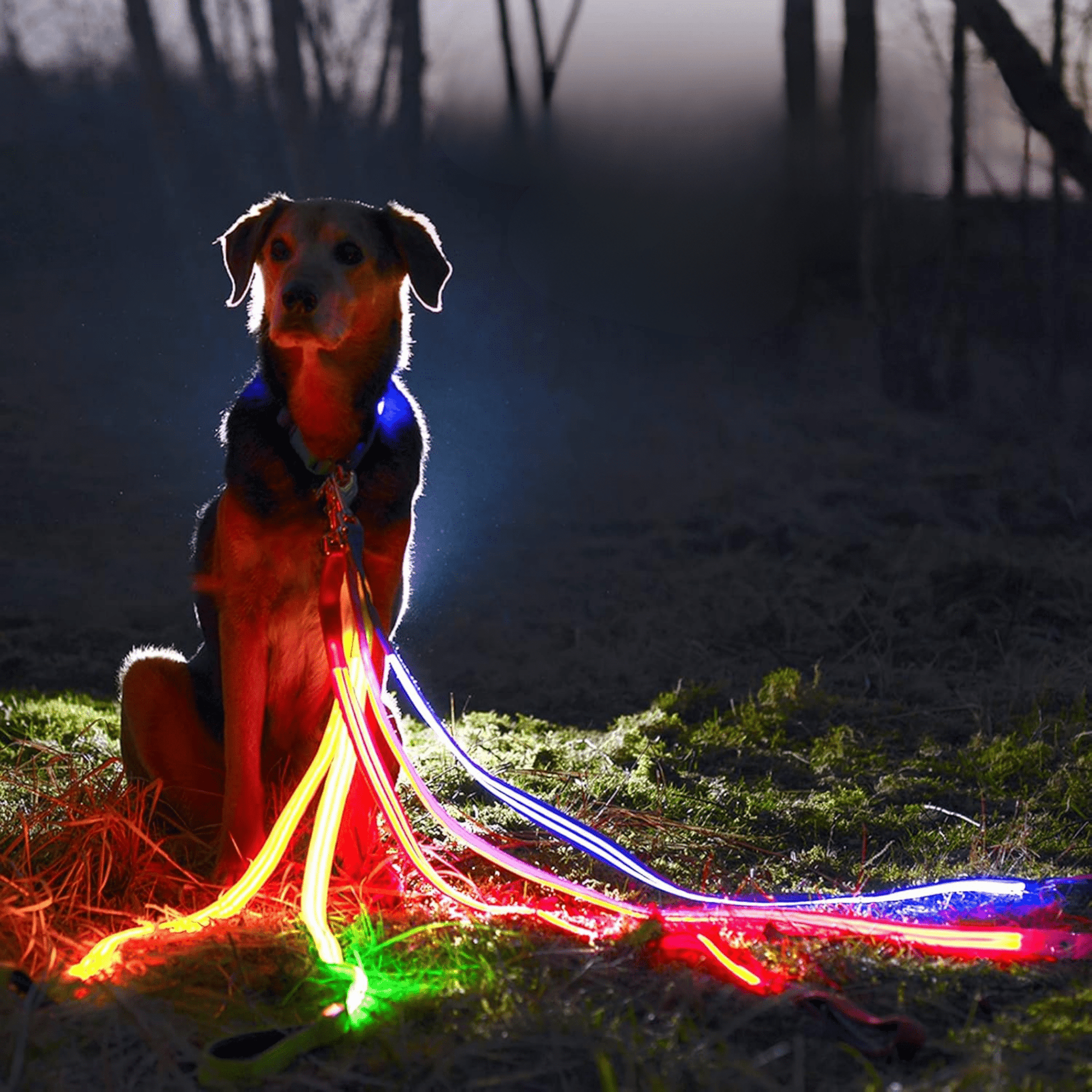 LumaPaw - Verlichte USB - Hondenhalsband - Mivero