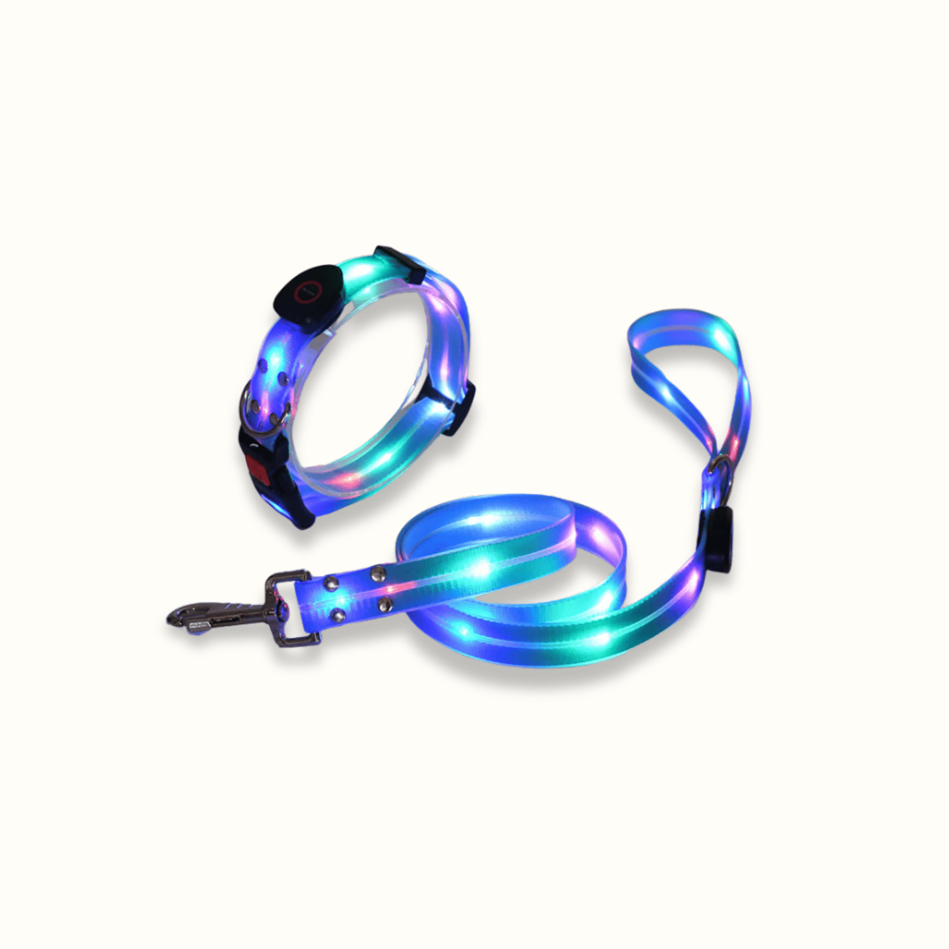 LumaPaw - Verlichte USB - Hondenhalsband - Mivero