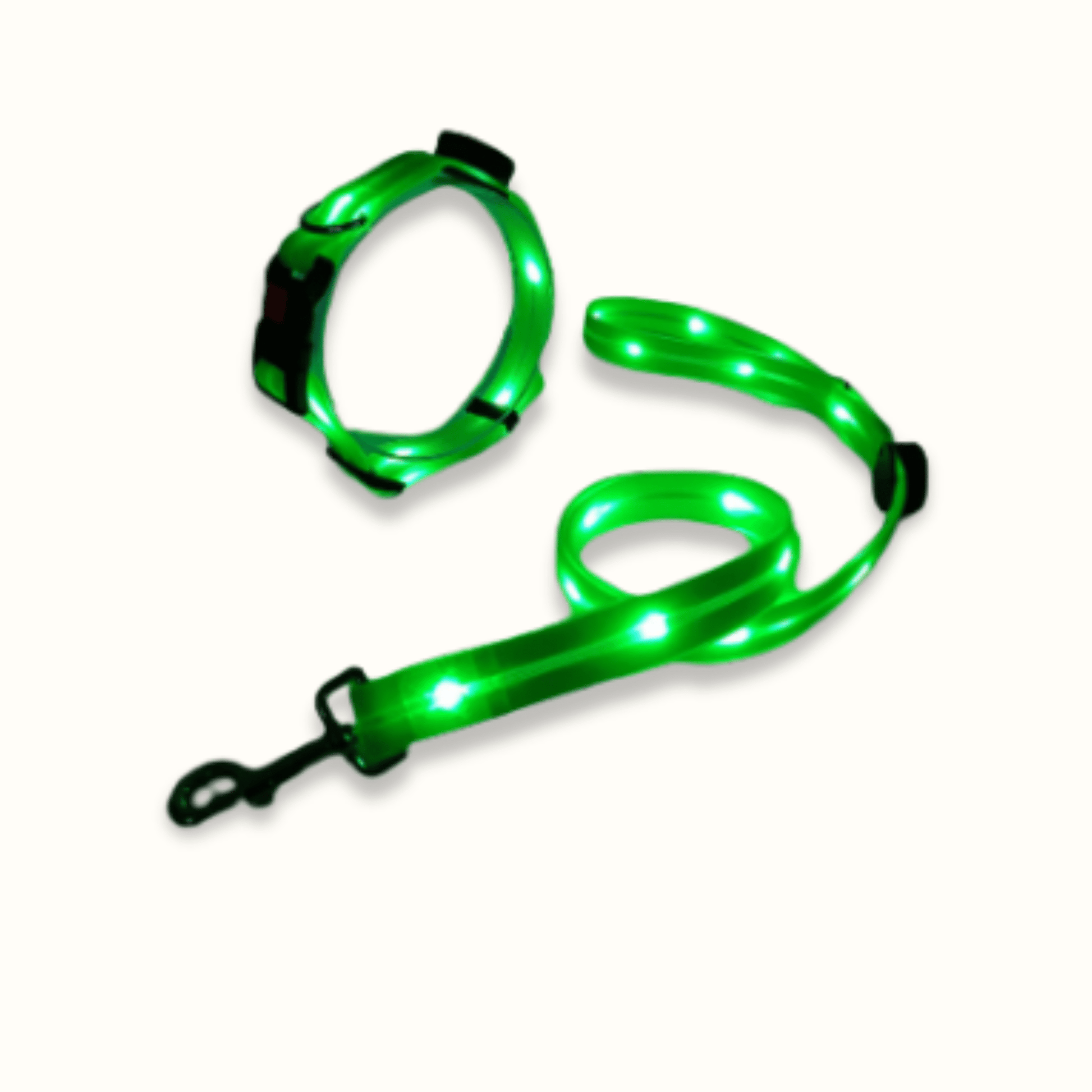 LumaPaw - Verlichte USB - Hondenhalsband - Mivero