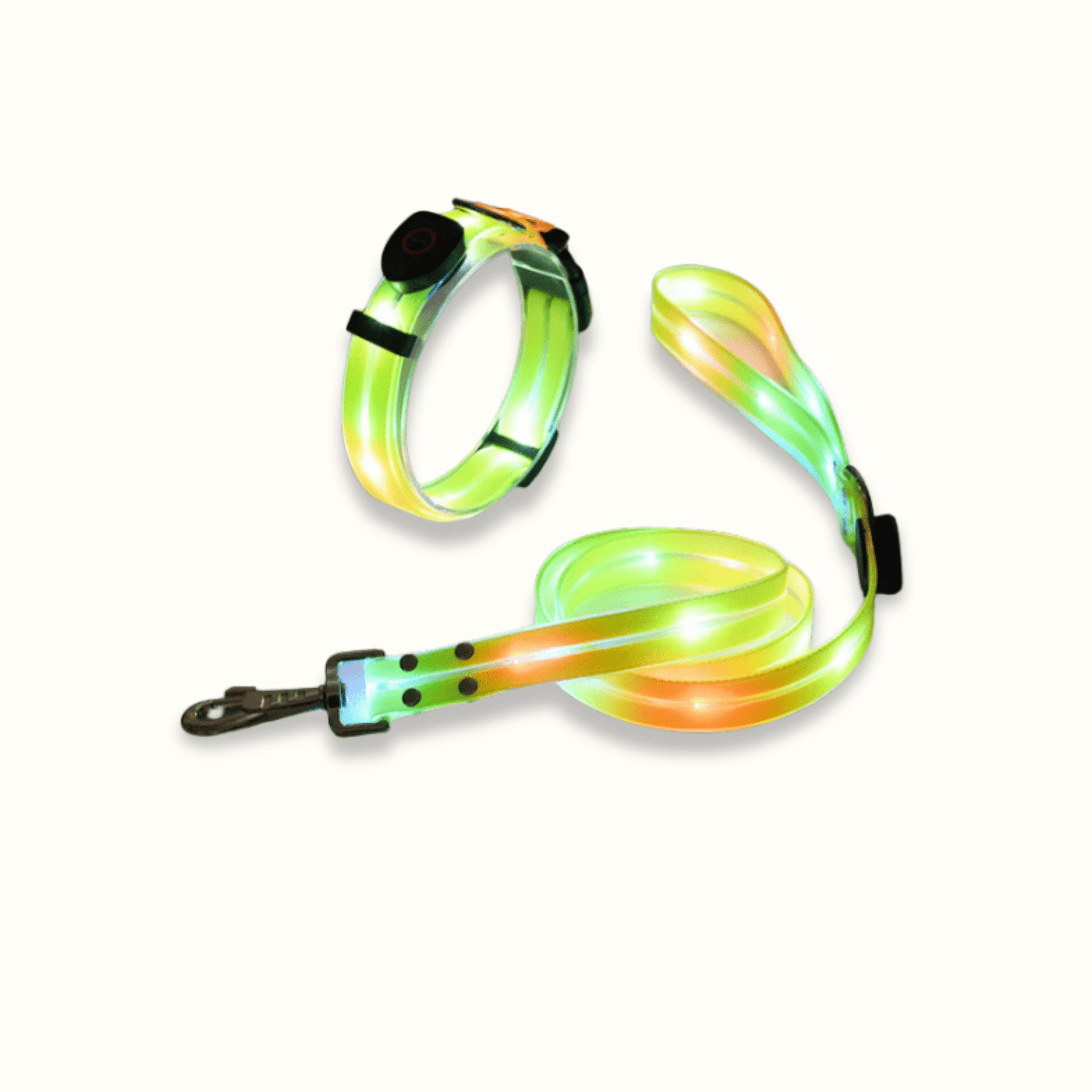 LumaPaw - Verlichte USB - Hondenhalsband - Mivero