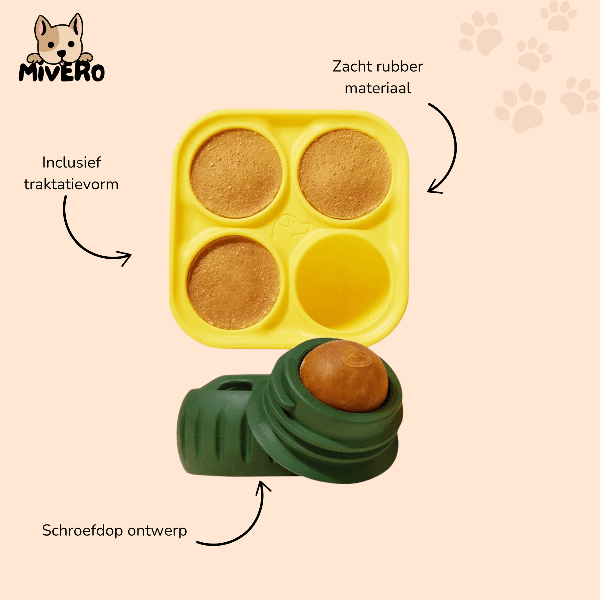 MunchOrb - Likbaar Huisdierspeeltje - Mivero