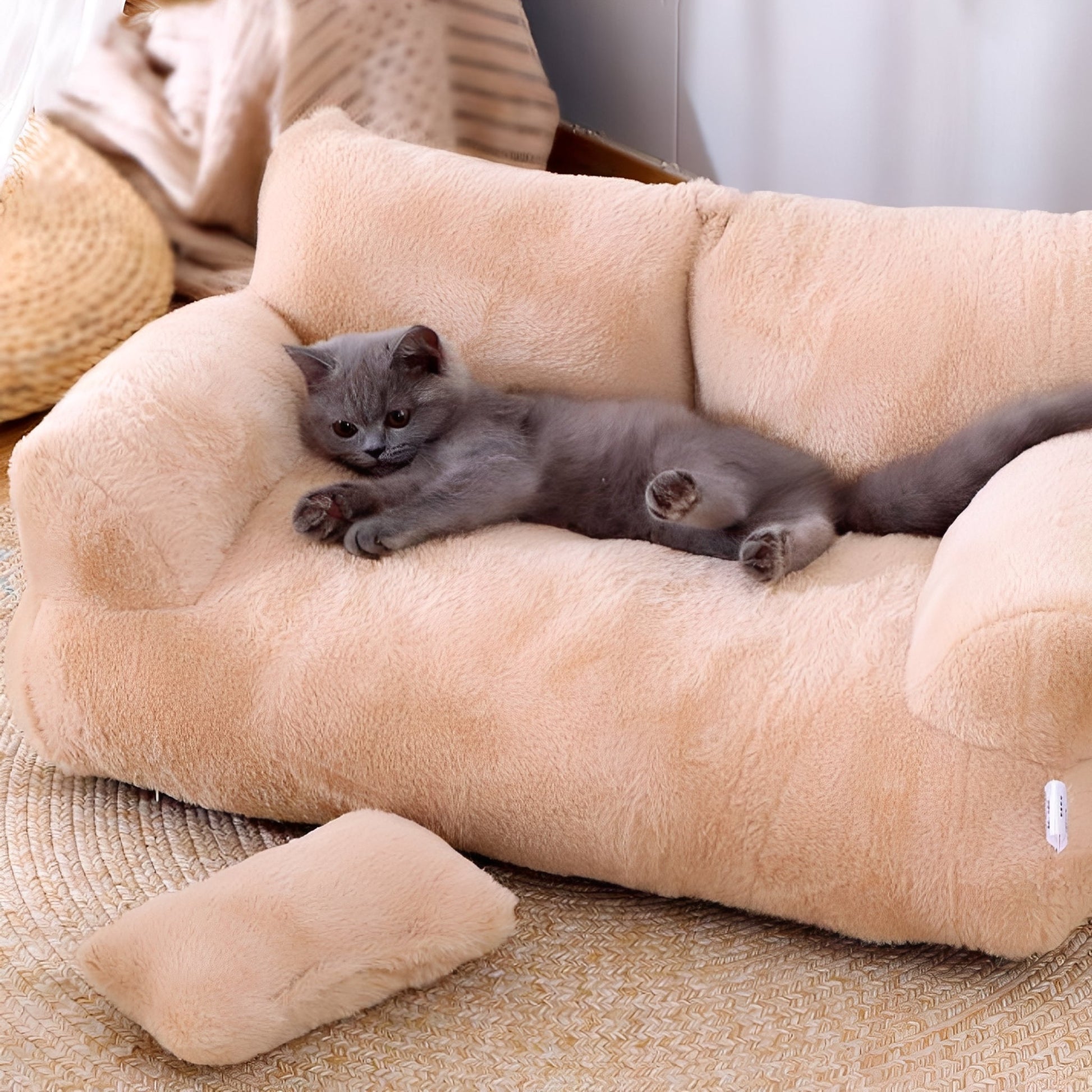 Naptura - Kalmerende Pluche Huisdiersofa - Mivero