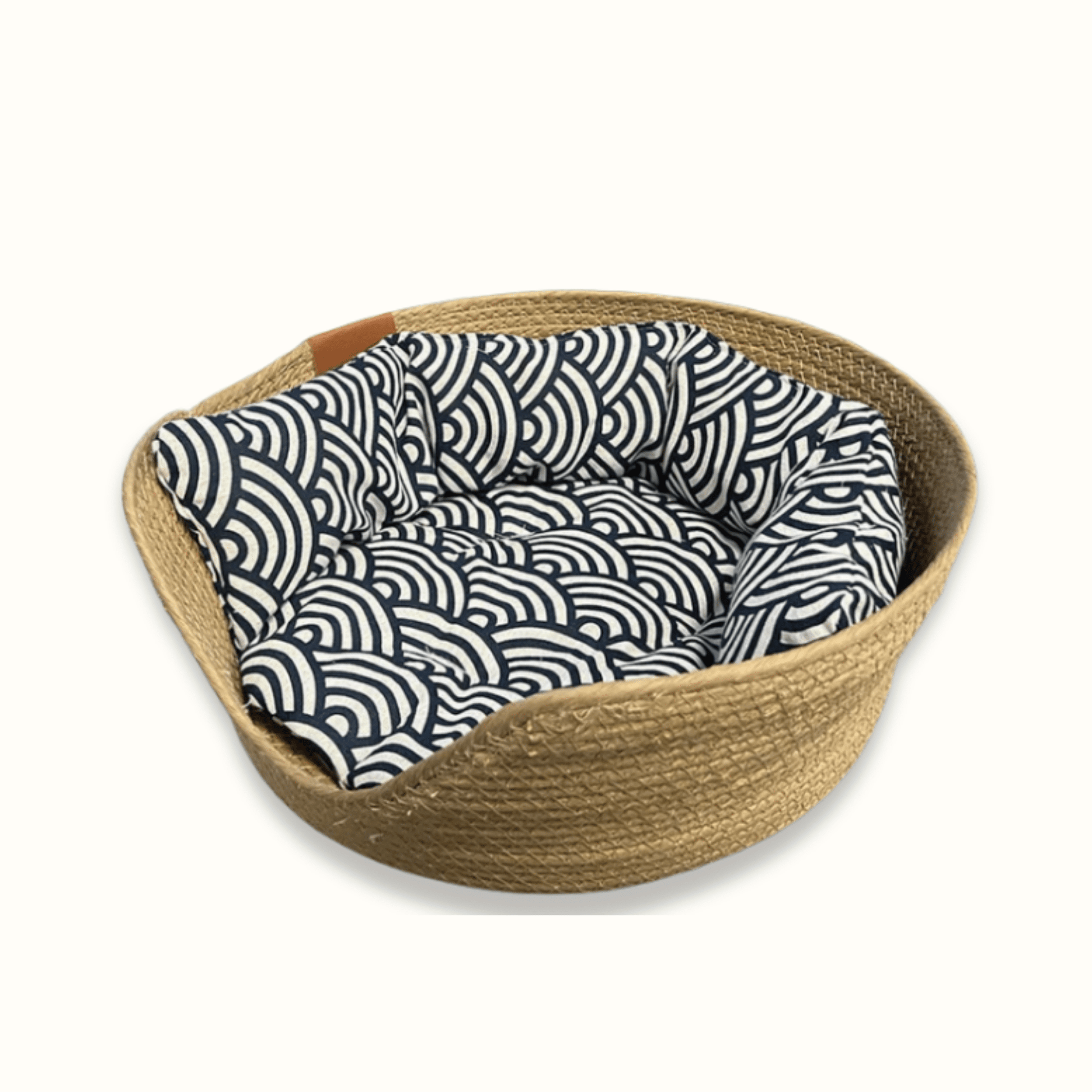 NaturaNest - Ademend Bamboe Hondenbedje - Mivero