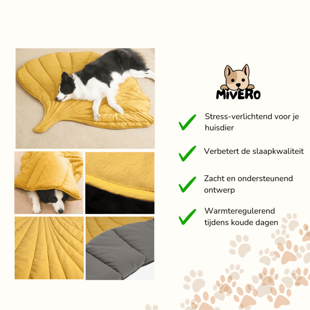 NatureNap - Reversible Pluche Huisdiermat - Mivero
