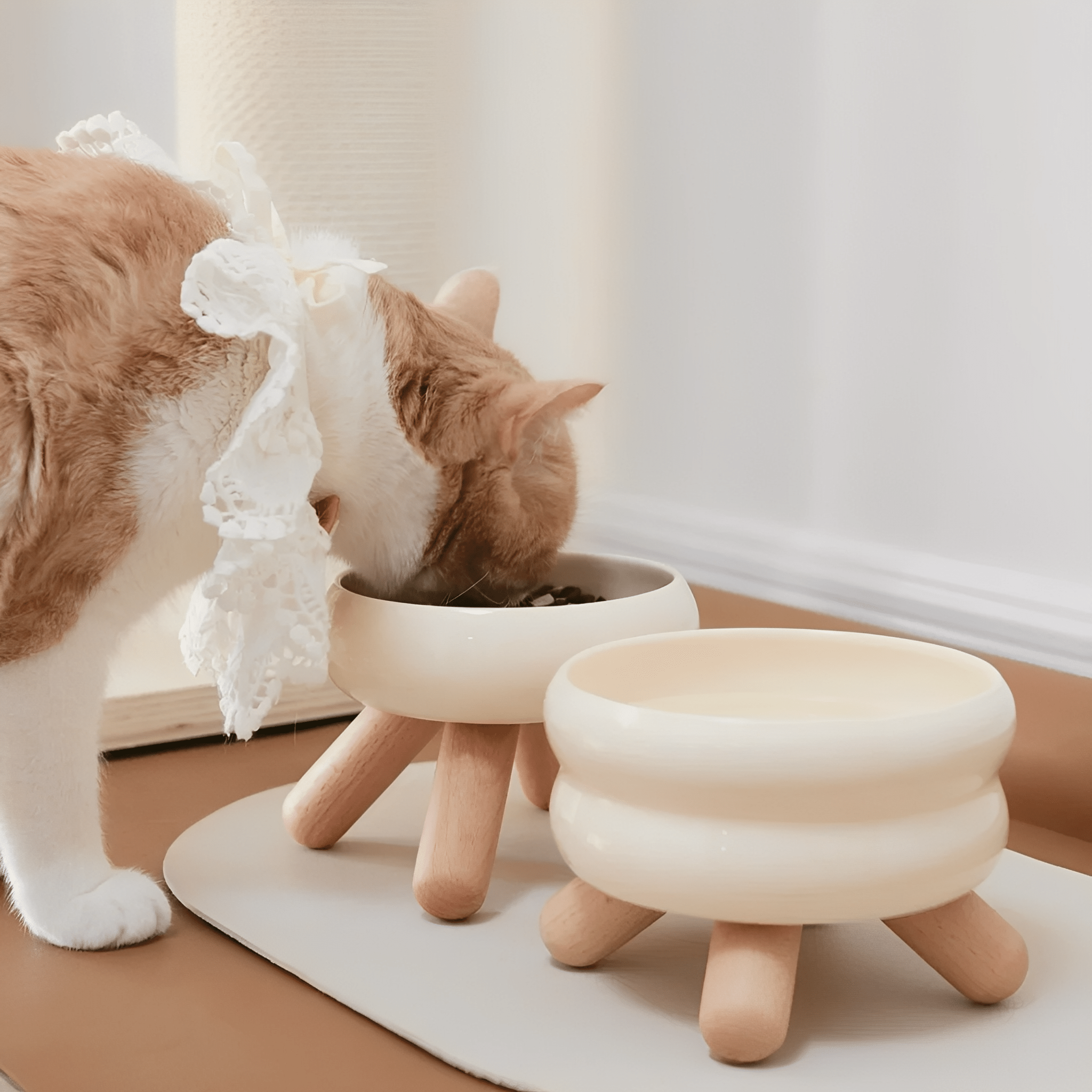 Nestle - Keramische Verhoogde Voerbak - Mivero