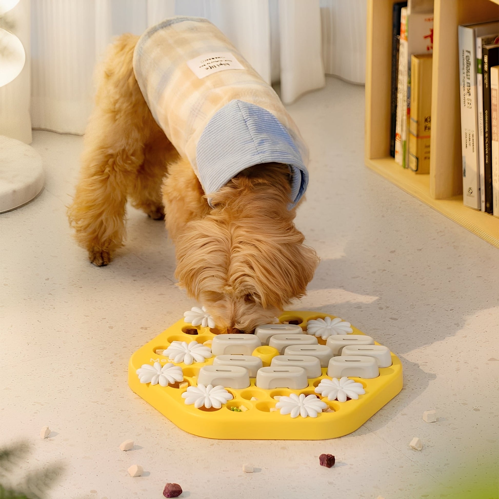 Nibblest - Honden Voerpuzzel Anti - Schrok Slowfeeder - Mivero