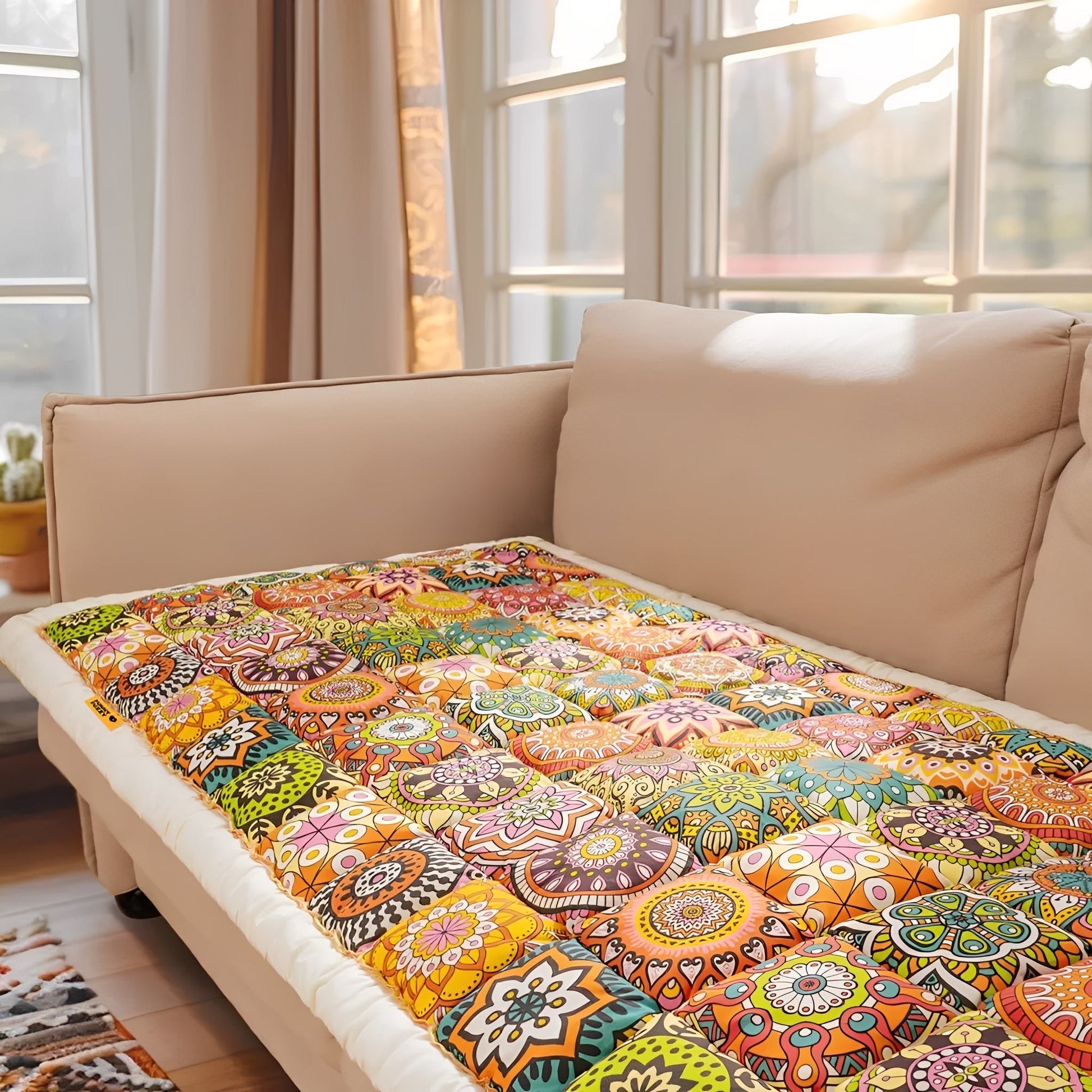 Patcha - Wasbare Gequilt Meubelbeschermer - Mivero