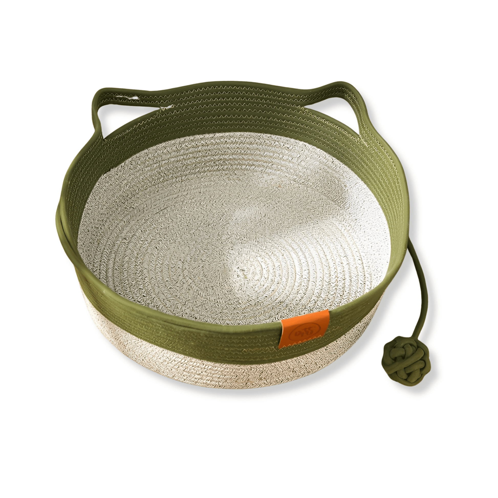 PawBasket - Katoenen Gevlochten Kattenmand - Mivero