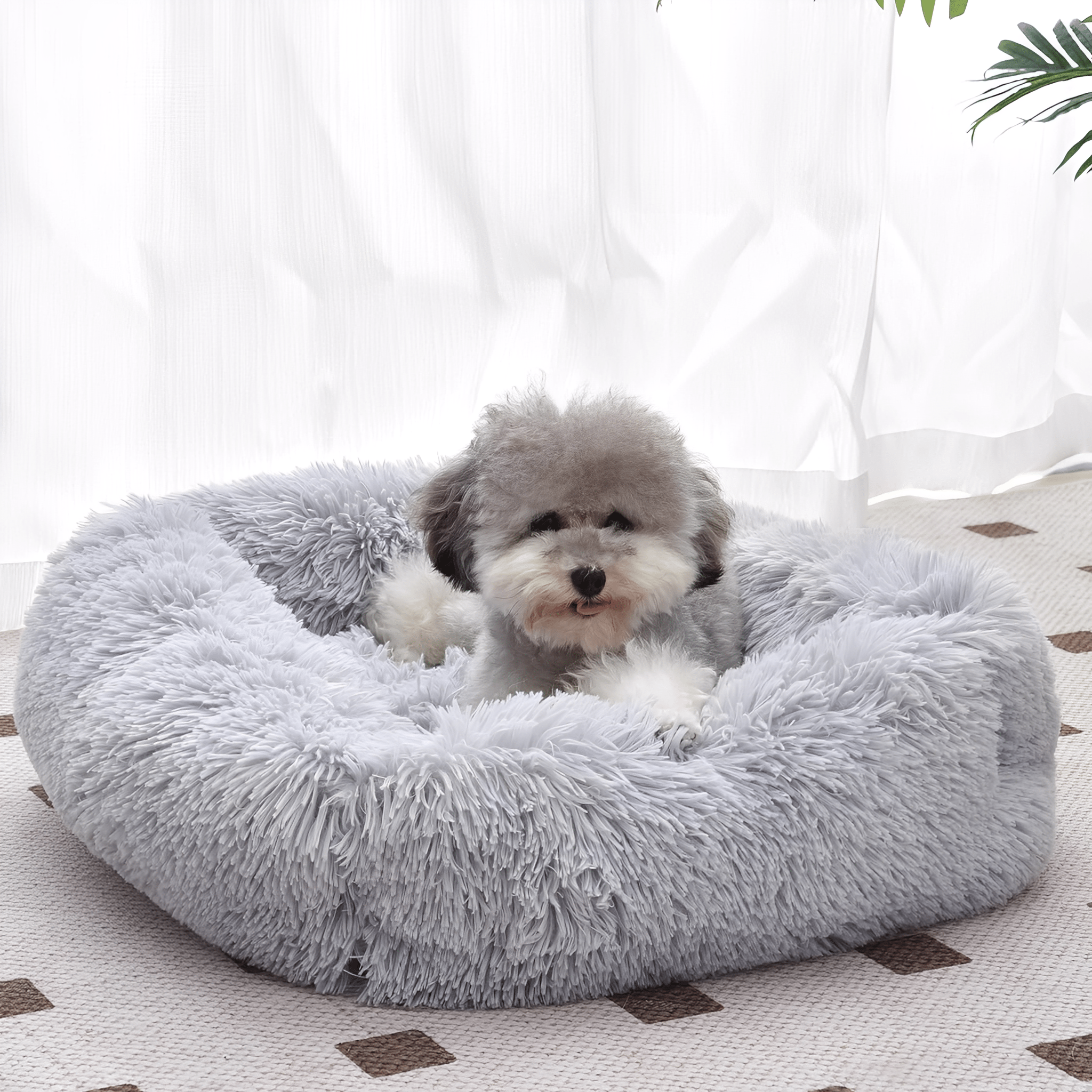 PawCloud - Kalmerende Donut Hondenmand - Mivero