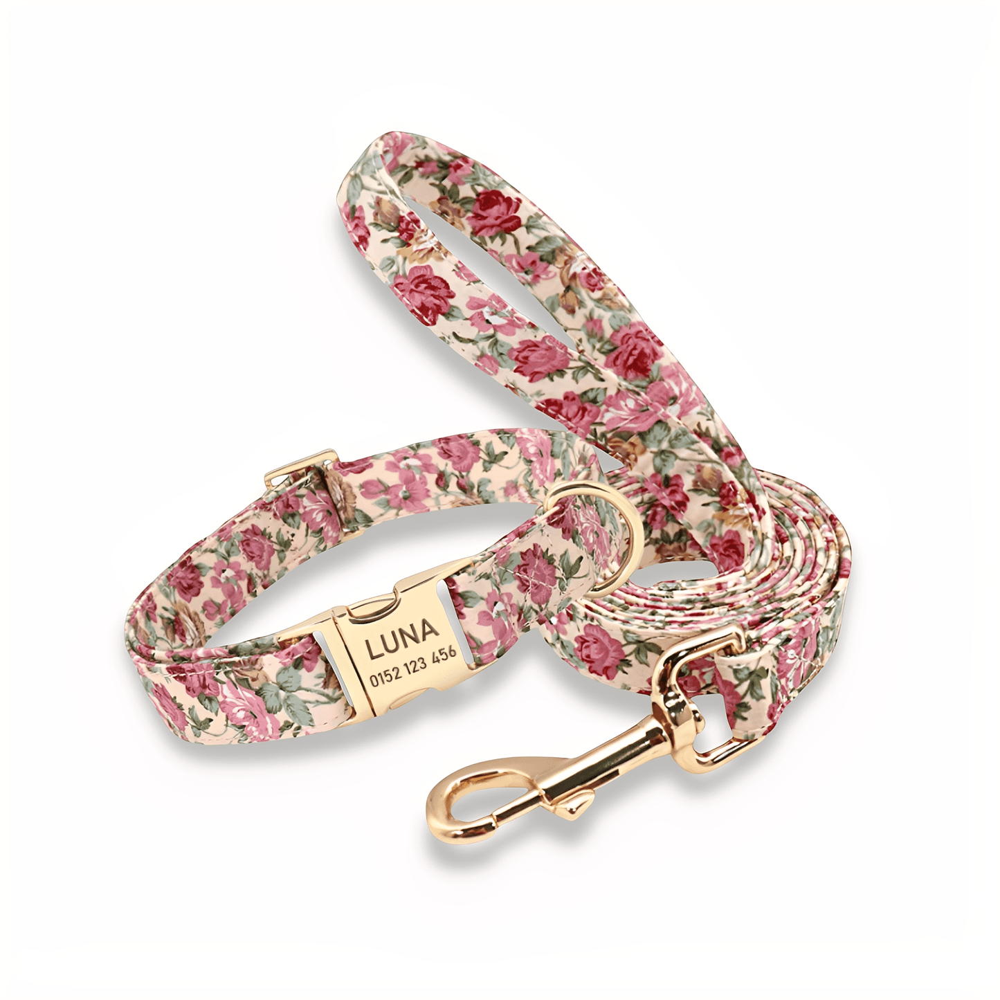 pawdentify - gegraveerde nylon hondenhalsband - mivero