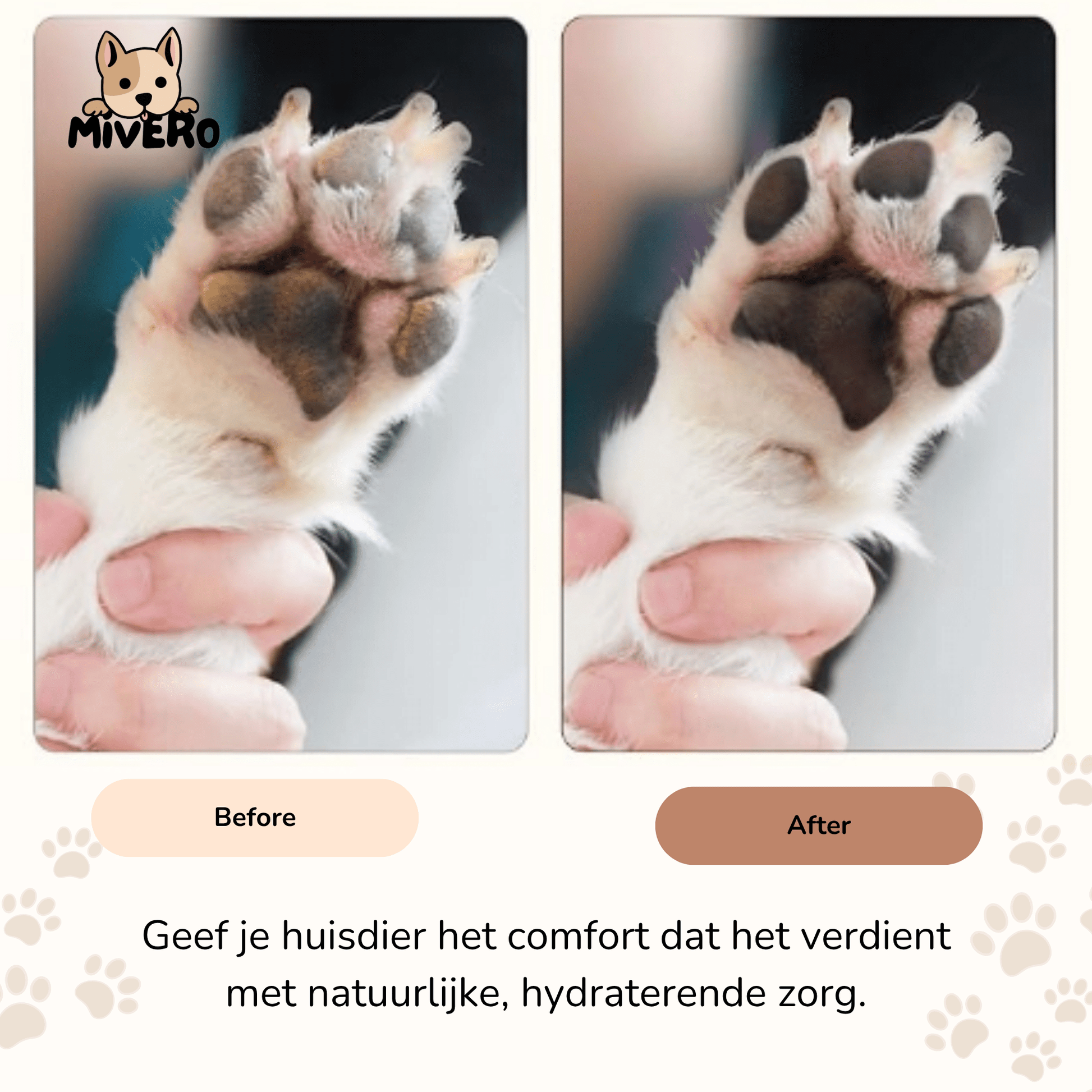 Pawfect - Lick - Safe Hydraterende Pootolie - Mivero