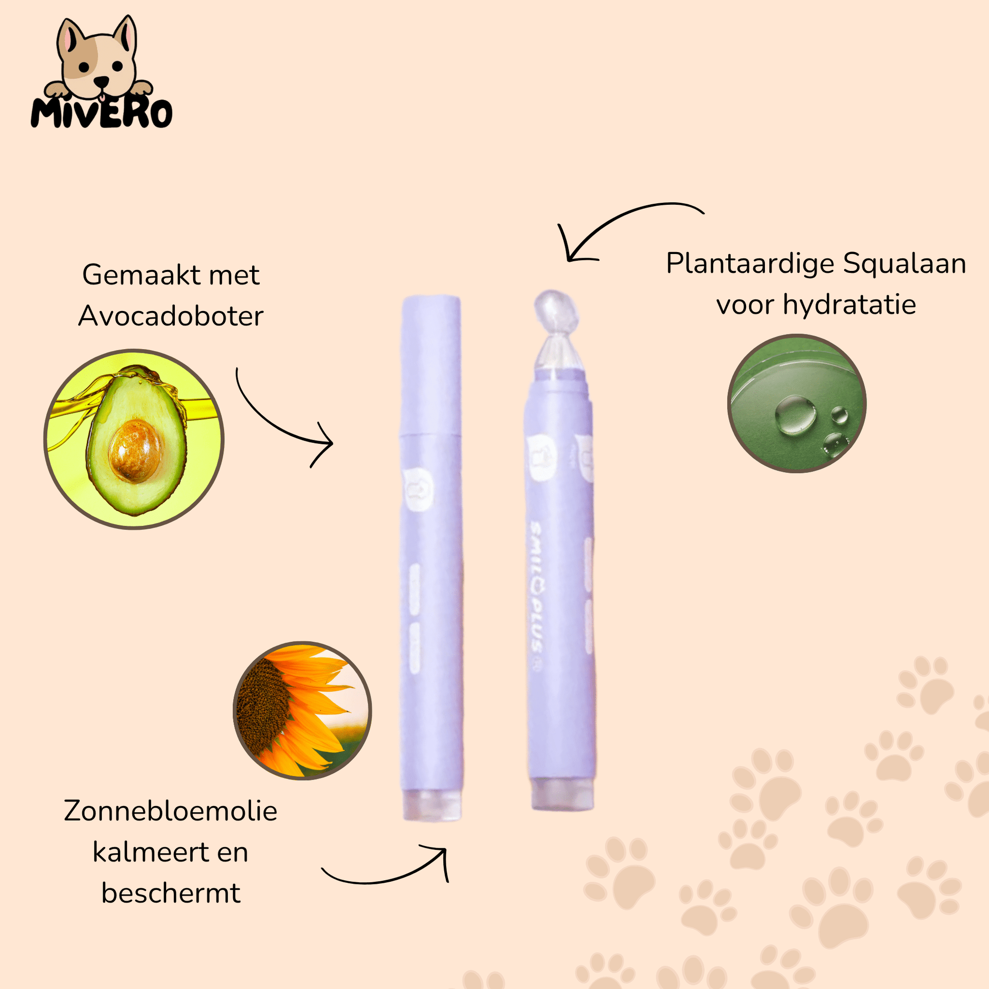 Pawfect - Lick - Safe Hydraterende Pootolie - Mivero