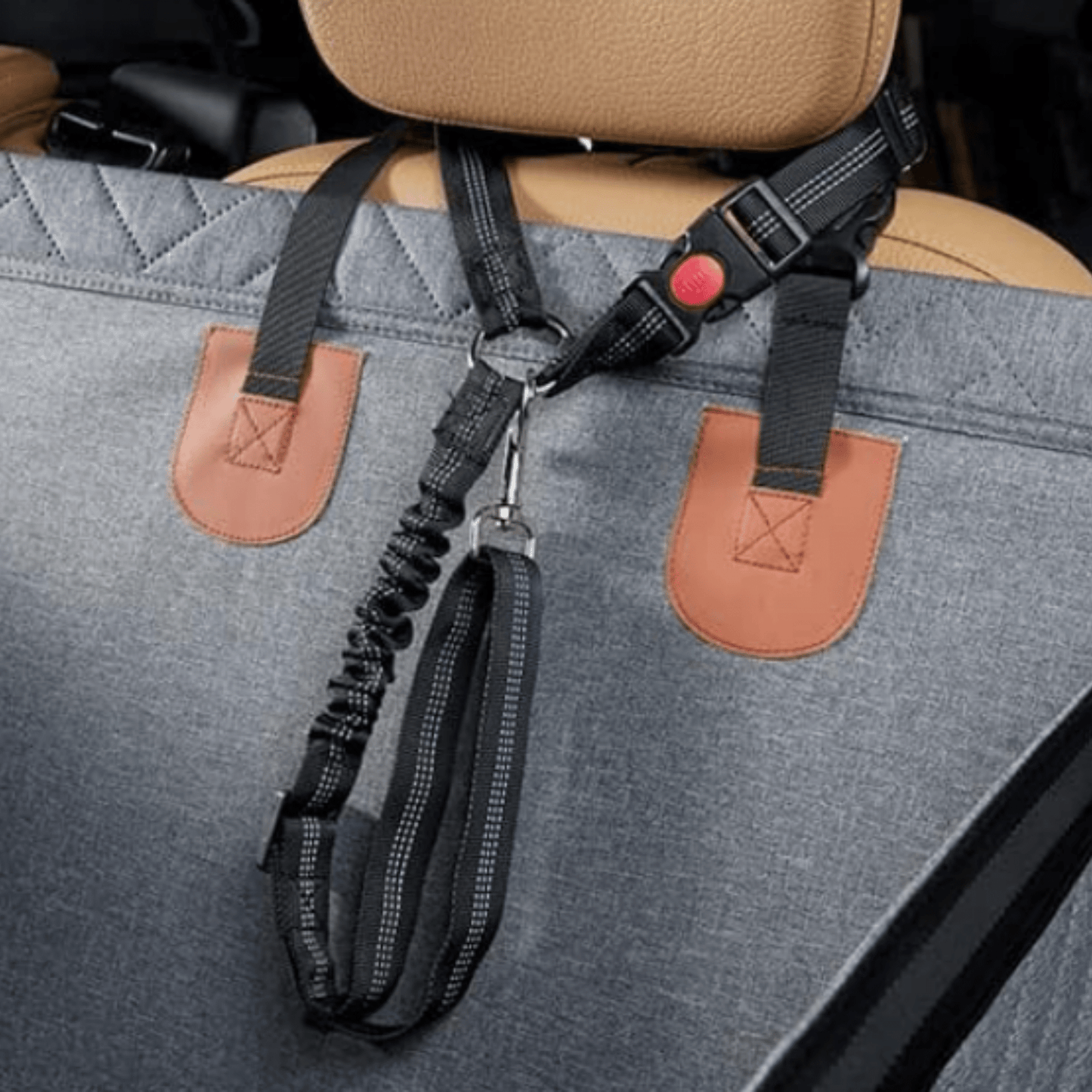 pawfort - waterdicht harde bodem honden achterbankverlenger - mivero