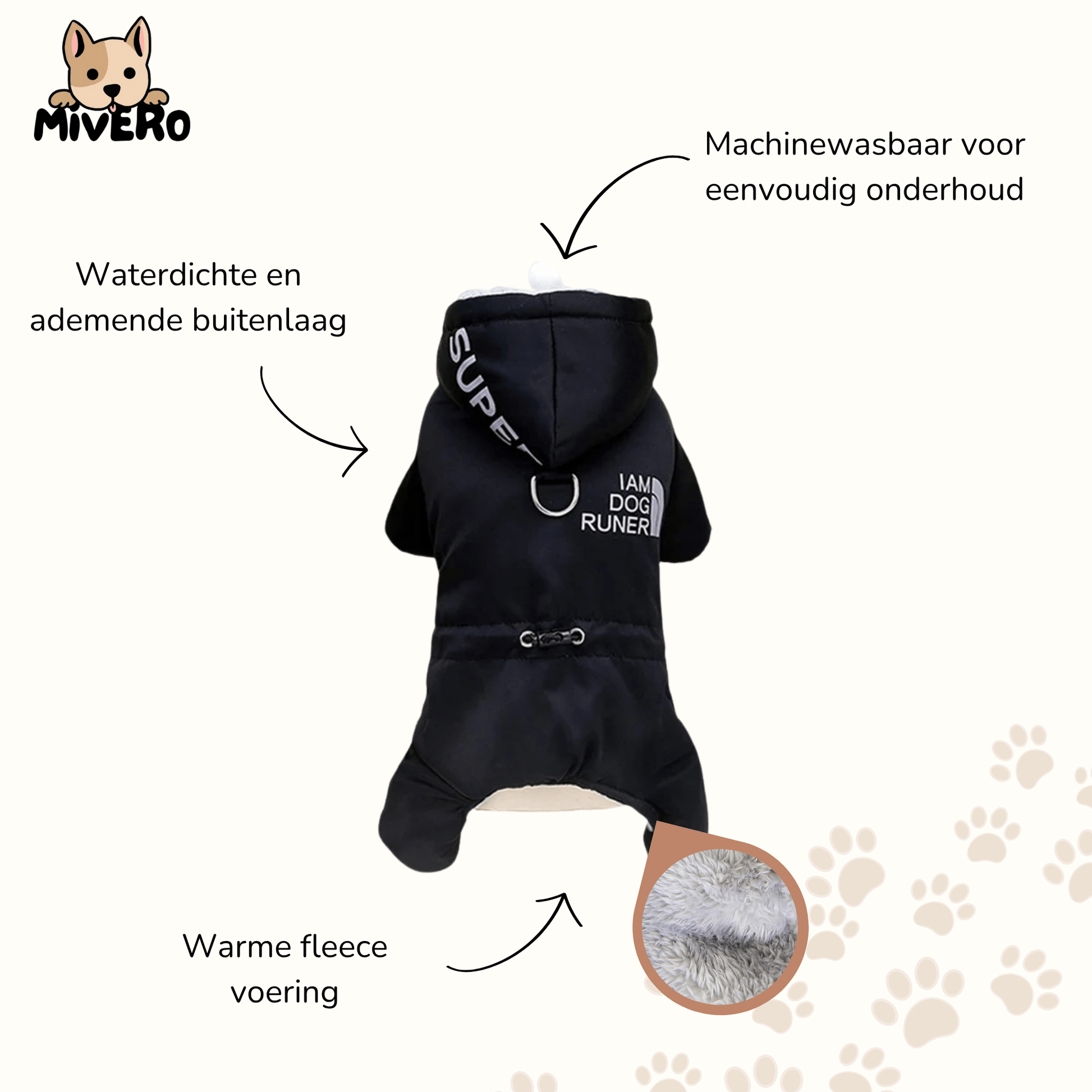 PawGear - Houdt huisdieren warm en droog - Mivero
