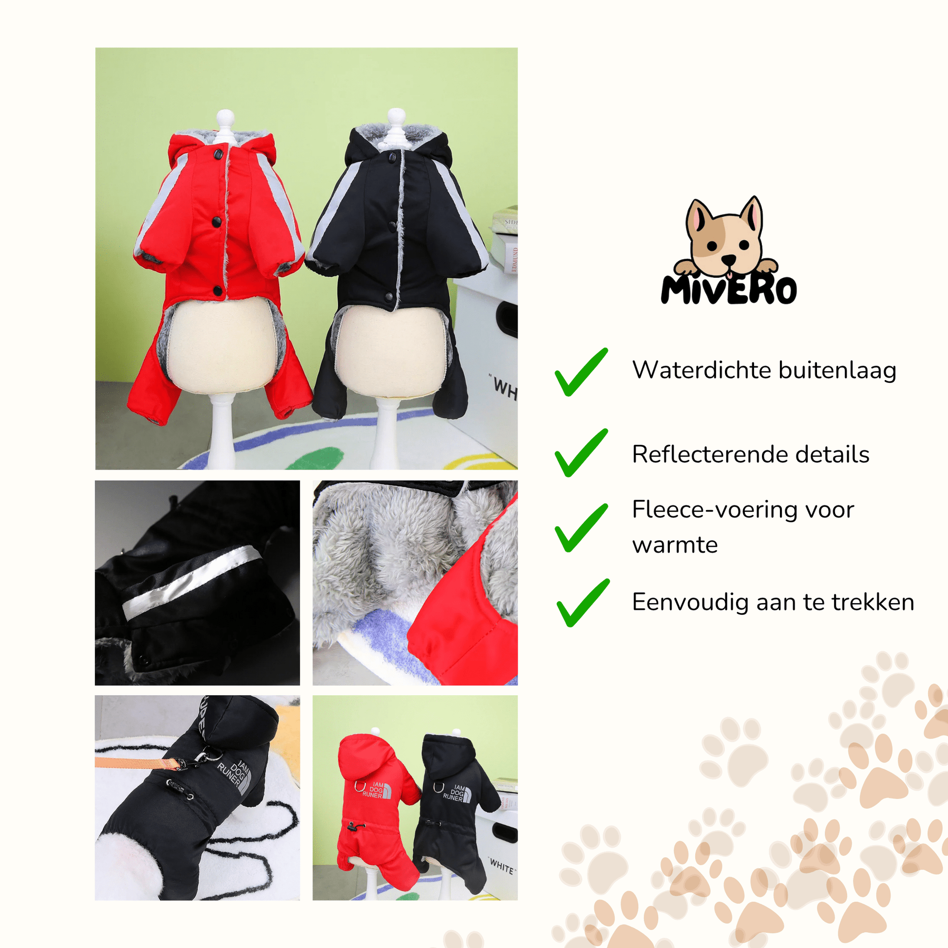 PawGear - Houdt huisdieren warm en droog - Mivero