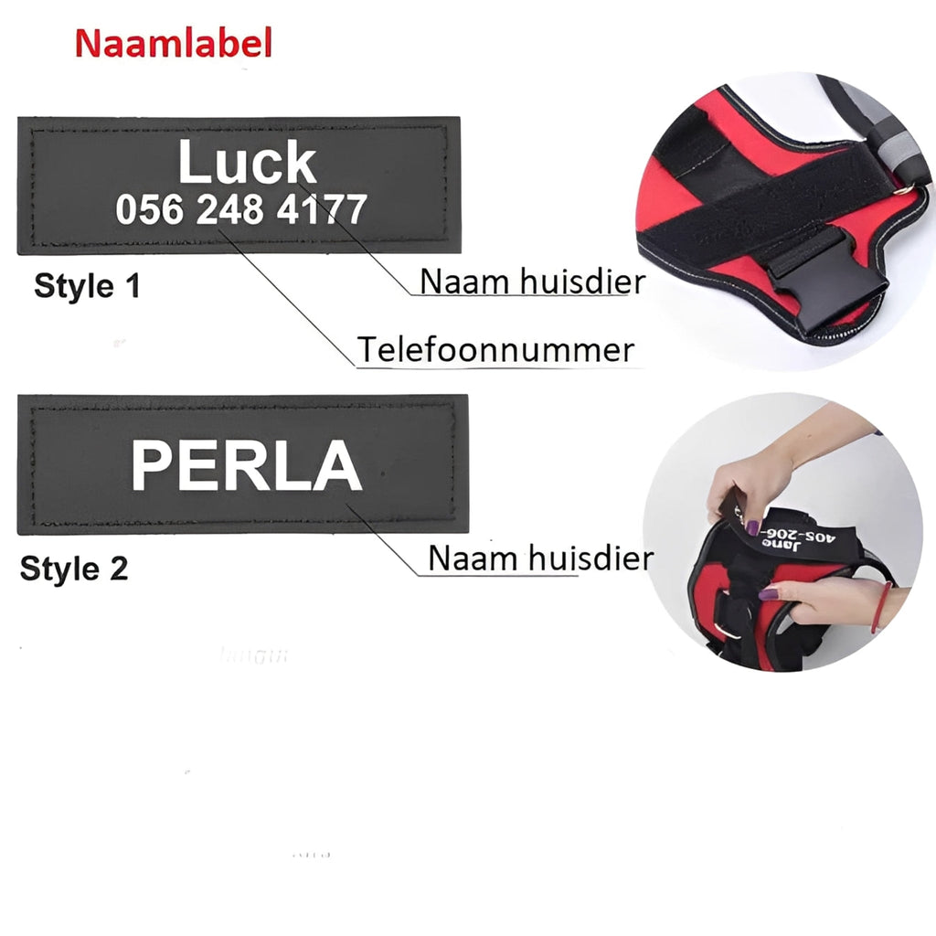 PawGuard - Gepersonaliseerd Hondentuigje - Mivero