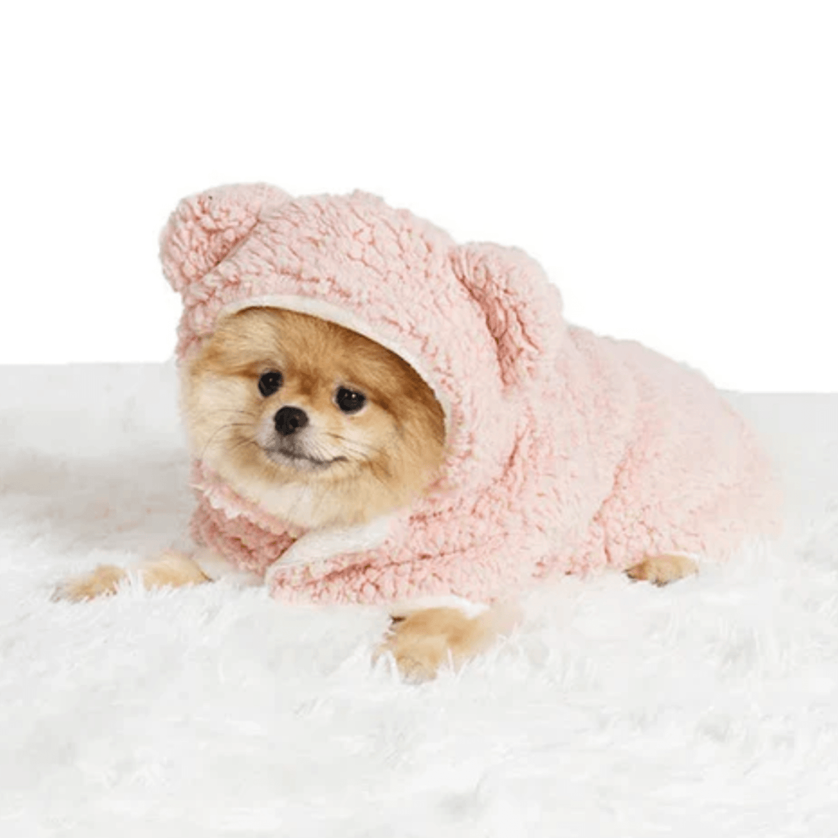 Pawjamas - Hondenpyjama met Capuchon en Berenoortjes - Mivero