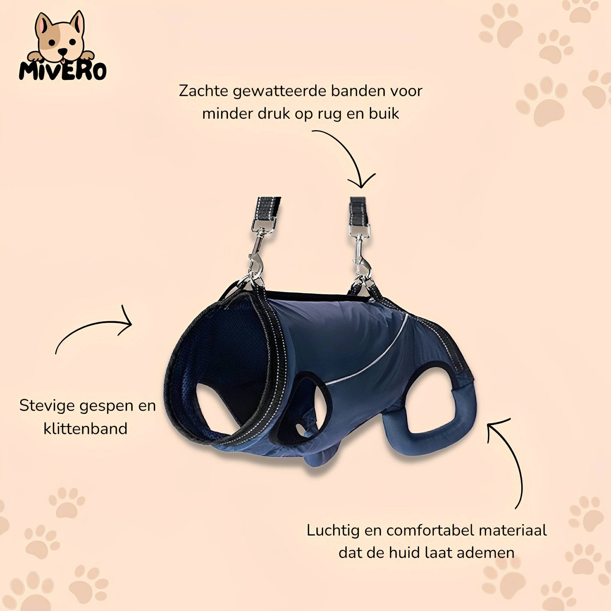 PawLift - Ondersteunend Tilharnas Hond - Mivero