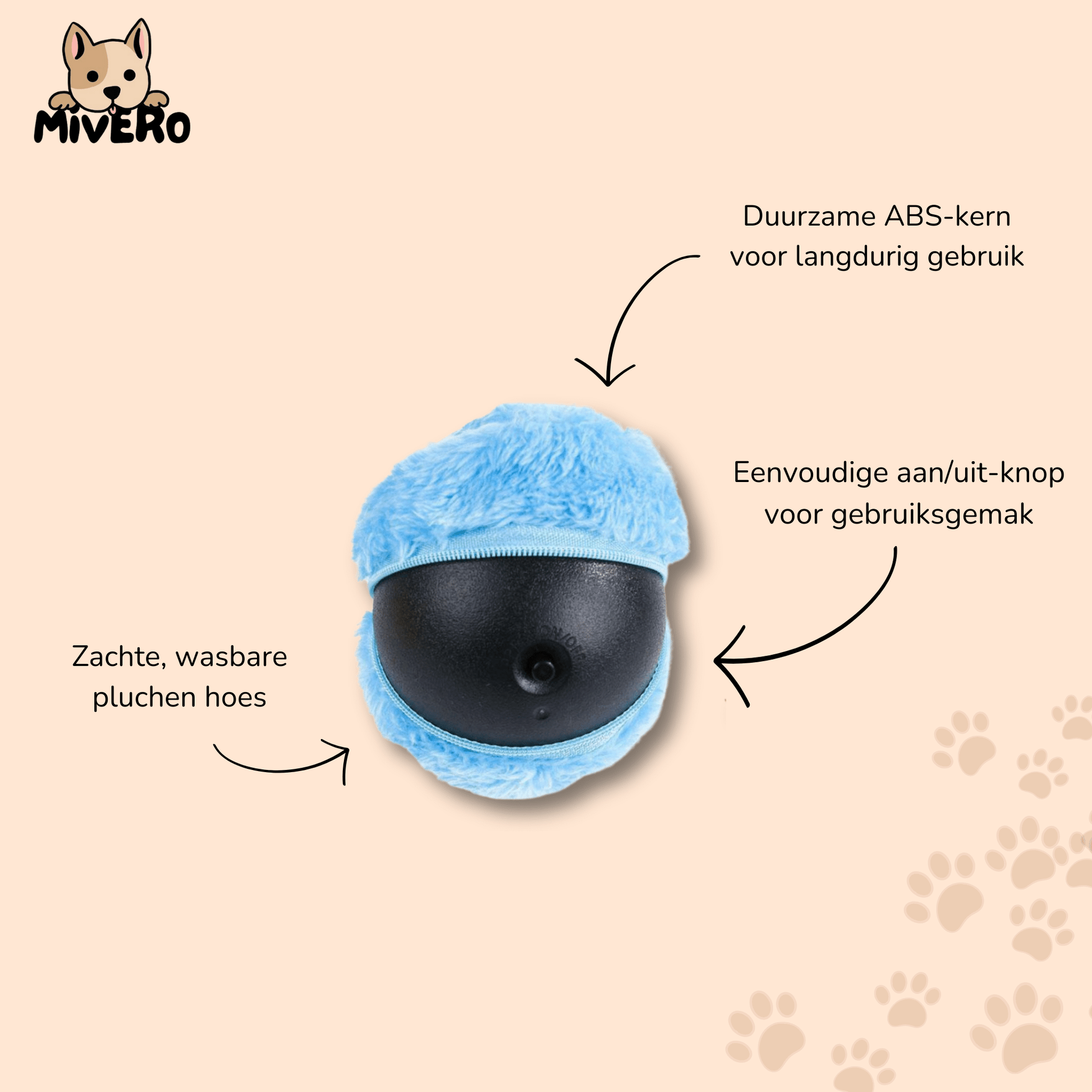 PawMotion - 4 Verpakt Interactief Hondenspeelgoed - Mivero