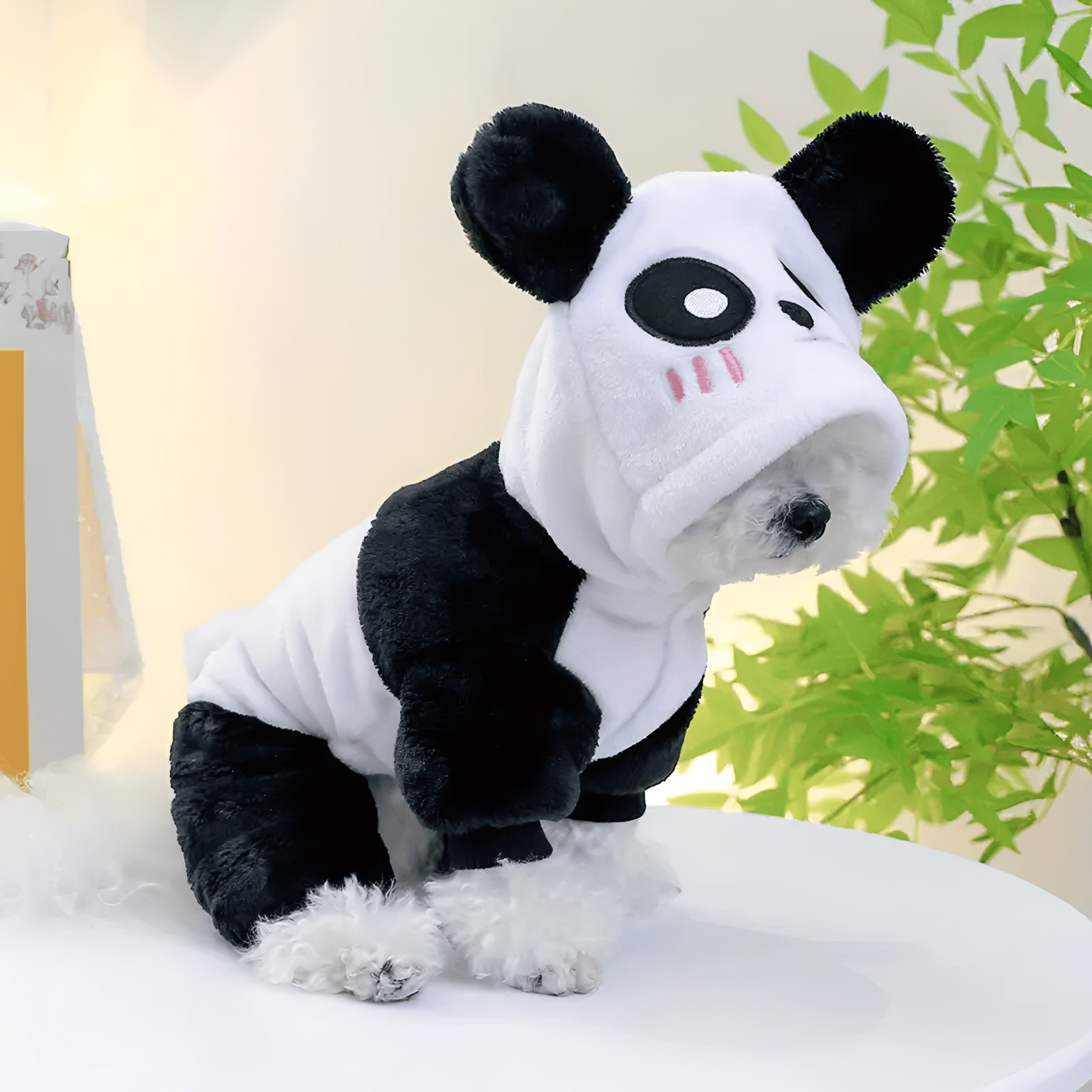 Pawnda - Hypoallergene Panda Hondenhoodie - Mivero