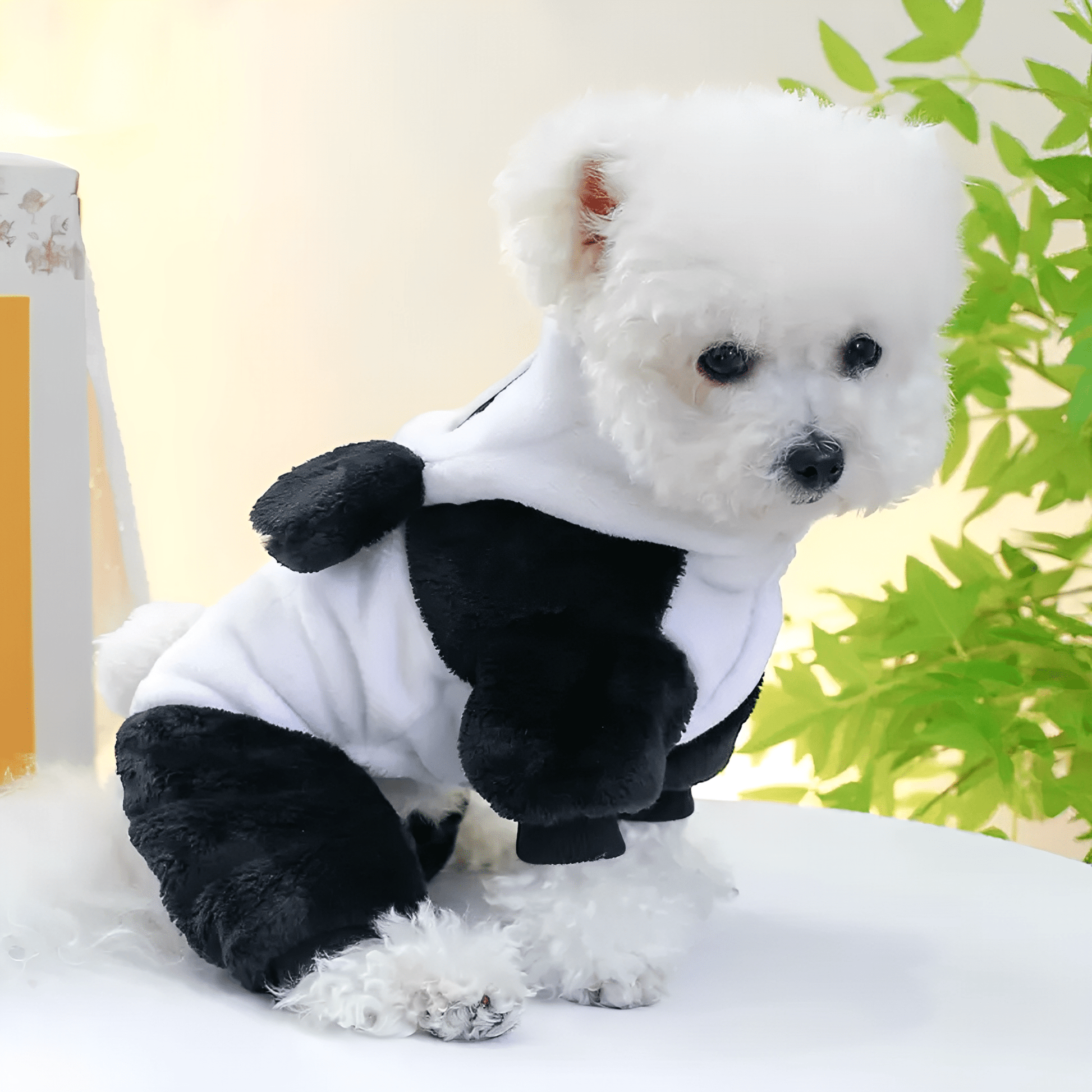 Pawnda - Hypoallergene Panda Hondenhoodie - Mivero