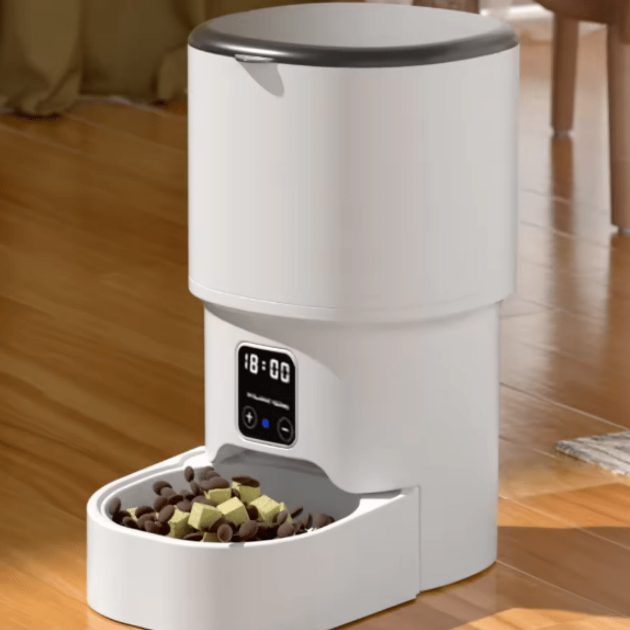 PawNect - Knopgestuurde Voerautomaat Huisdieren - Mivero