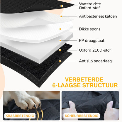 PawPad - Honden Achterbankverlenger Harde Bodem Waterdicht - Mivero