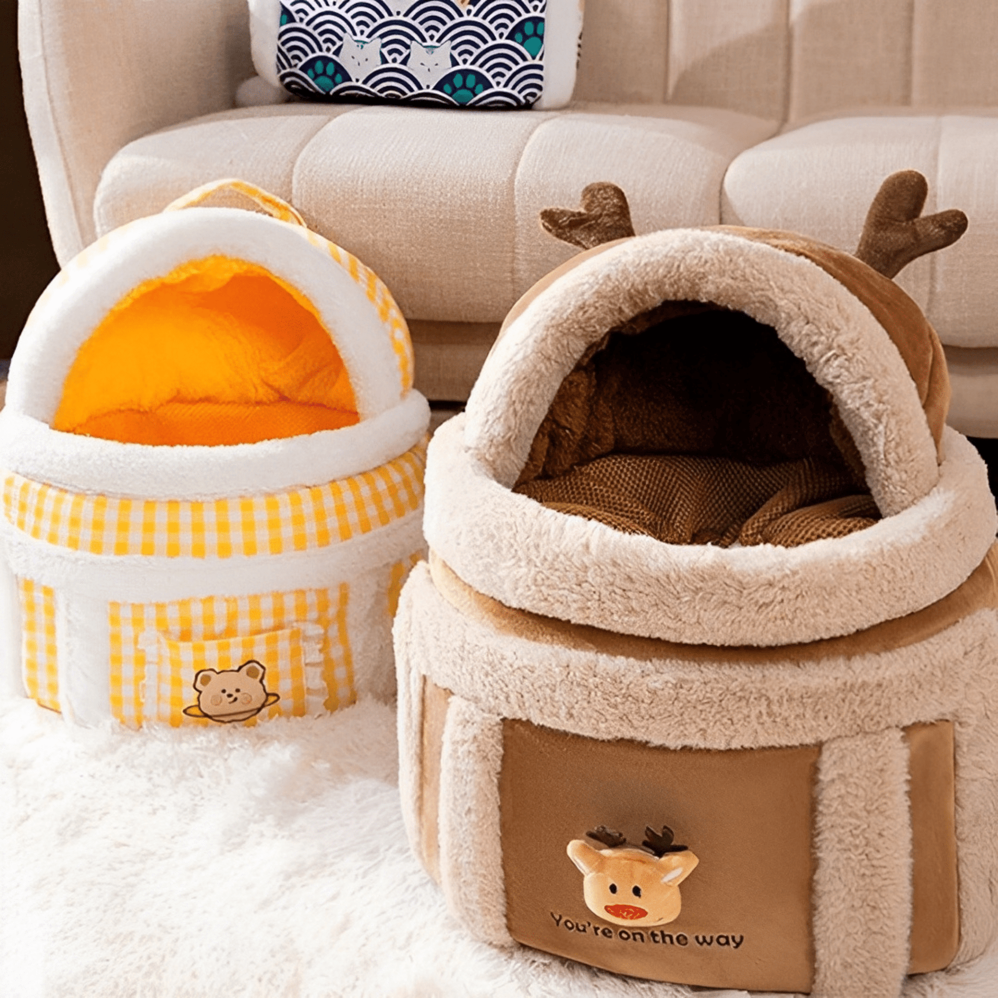 PawPod - Pluchen veilige huisdierentas - Mivero