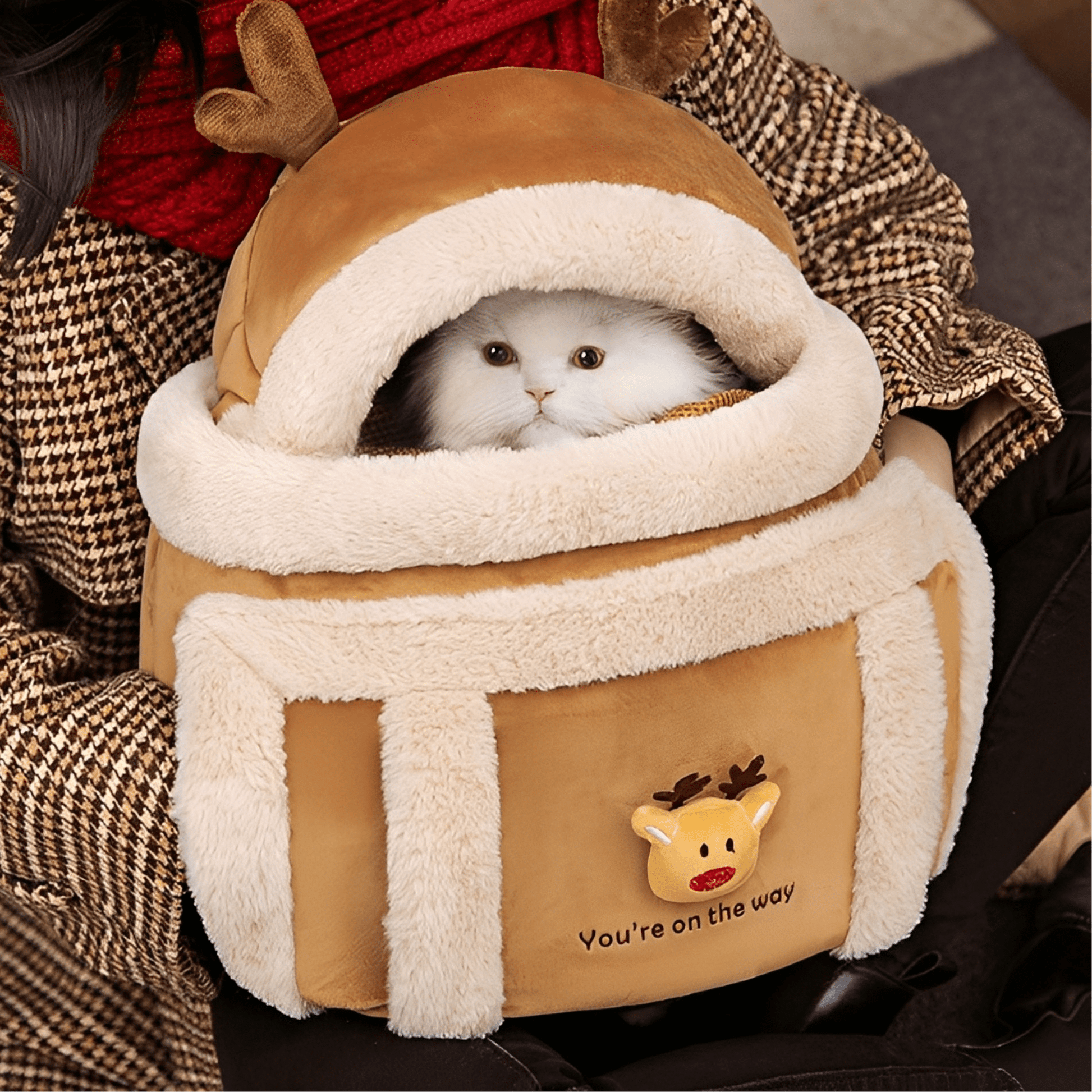 PawPod - Pluchen veilige huisdierentas - Mivero