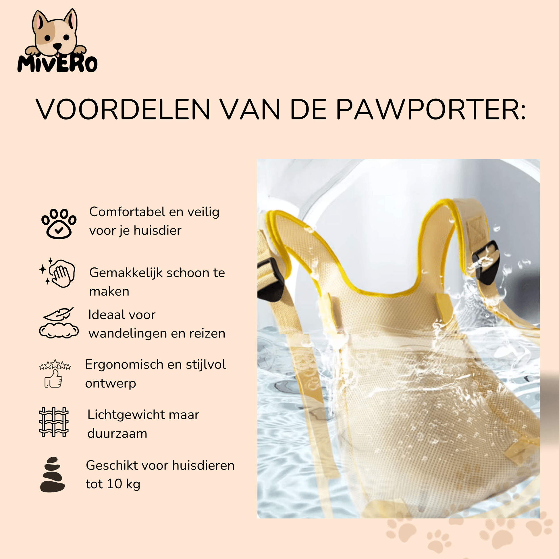 PawPorter - Draag je huisdier moeiteloos overal - Mivero