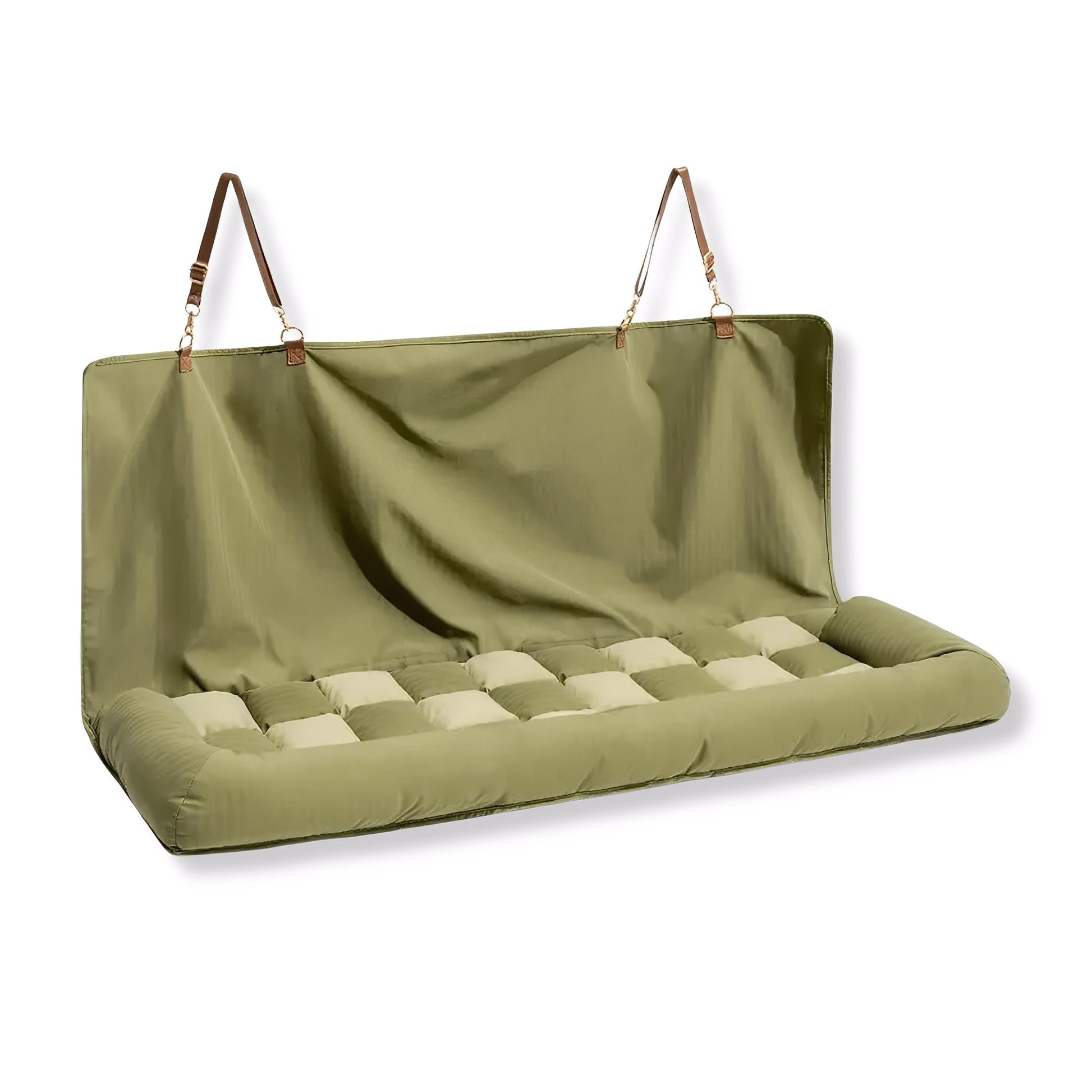 PawSecure - Honden Autobed voor Achterbank met Veiligheidsriem - Mivero