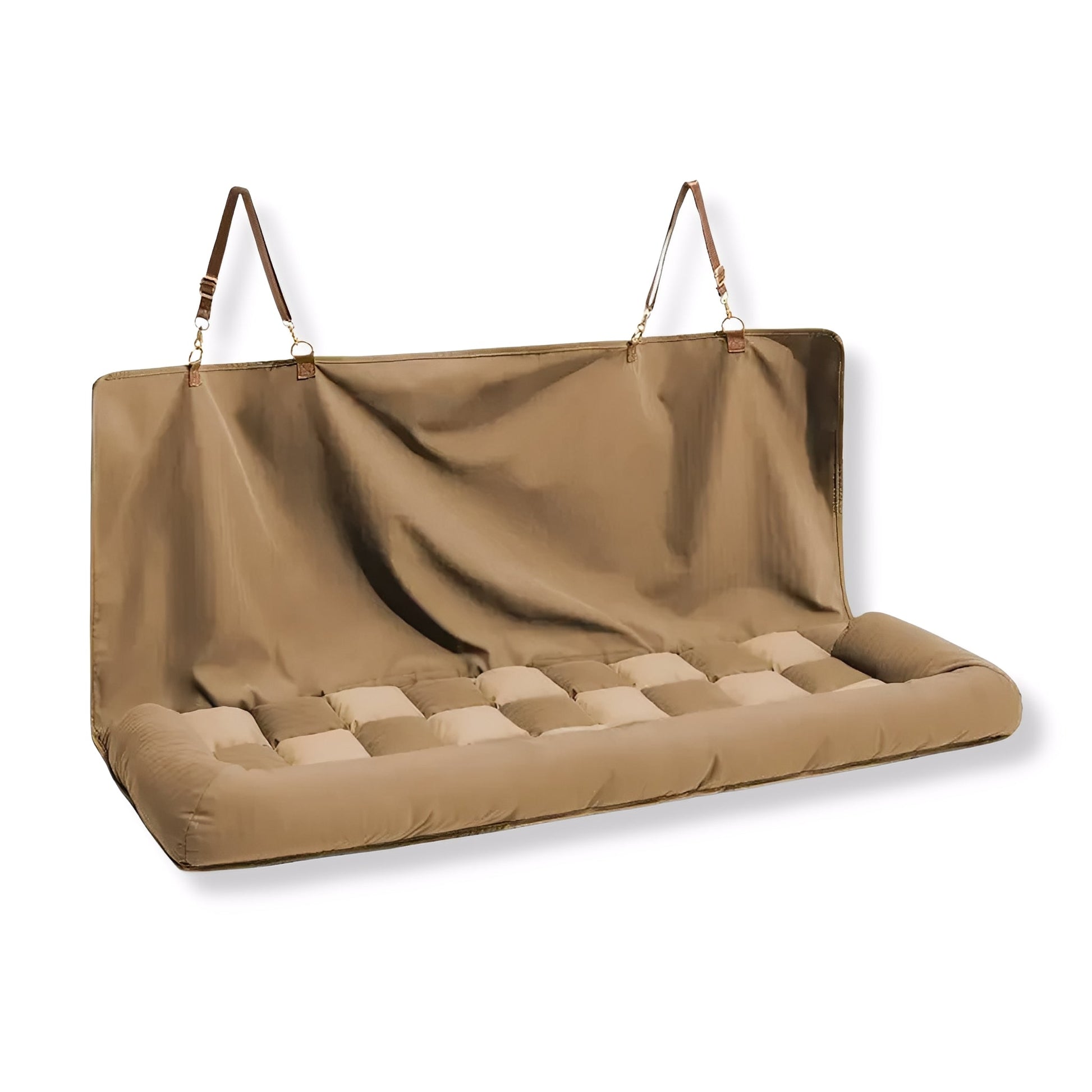 PawSecure - Honden Autobed voor Achterbank met Veiligheidsriem - Mivero