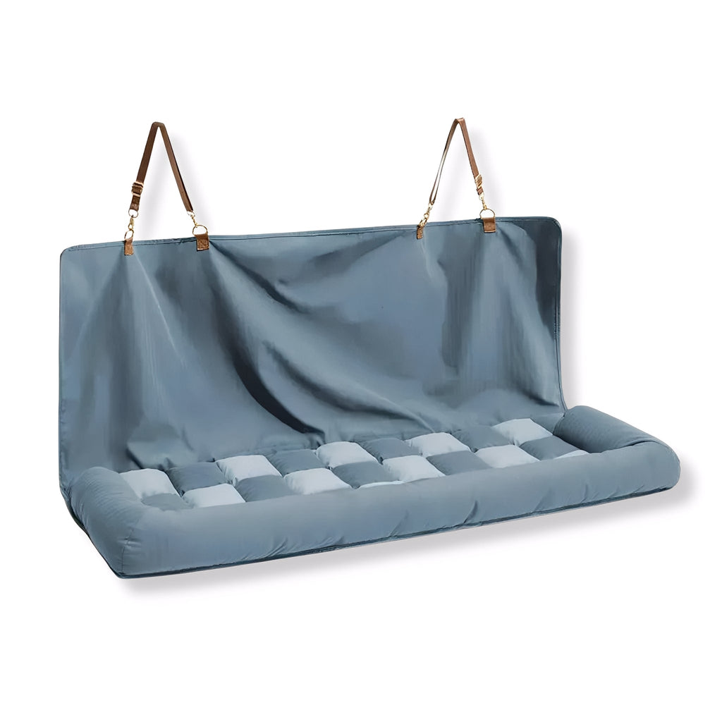 PawSecure - Honden Autobed voor Achterbank met Veiligheidsriem - Mivero