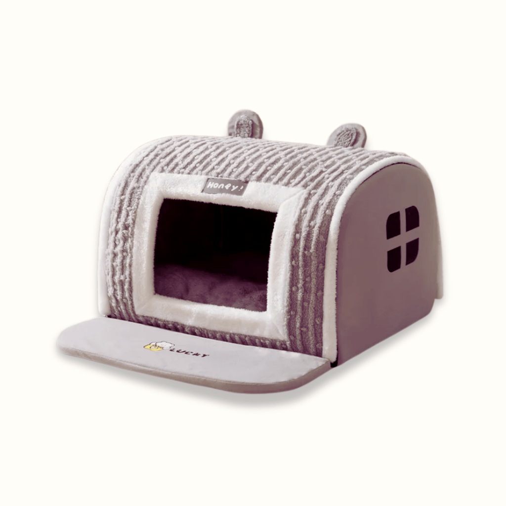 Pawshelter - Pluche Veiligheids Huisdierenbed - Mivero