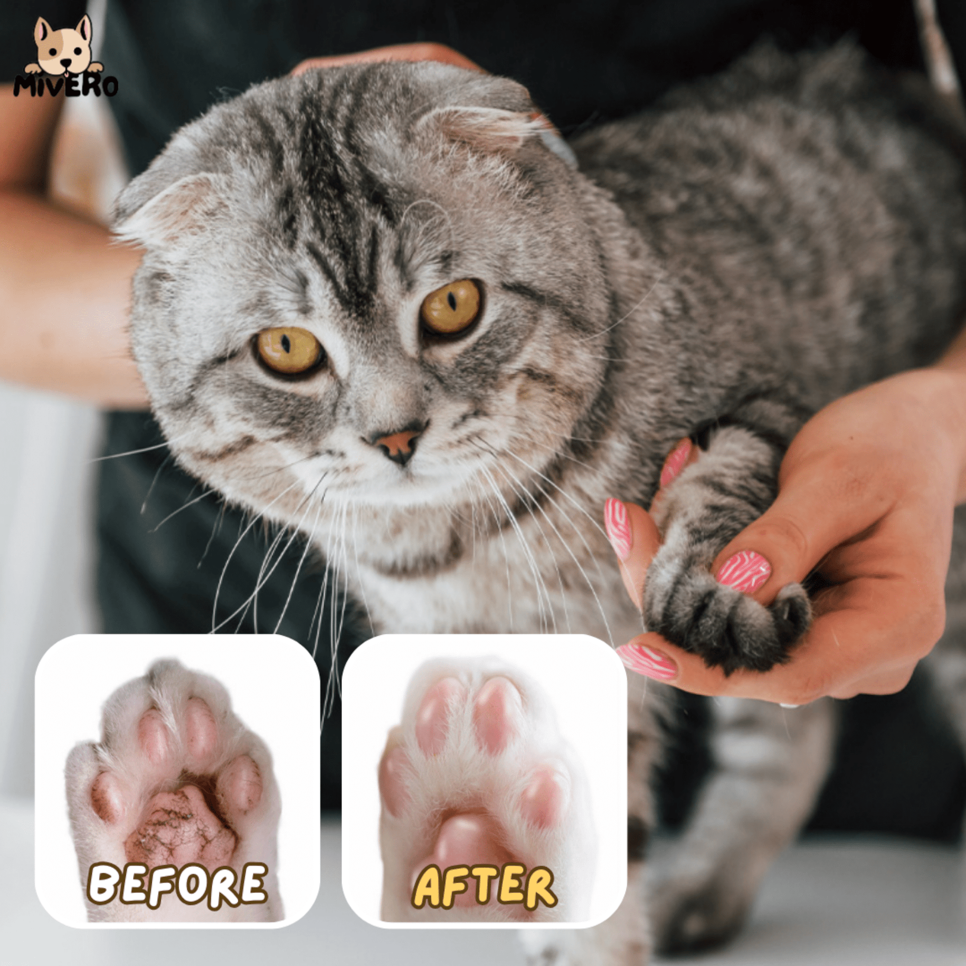 Pawstick - Snelle natuurlijke bescherming voor zachte pootjes - Mivero