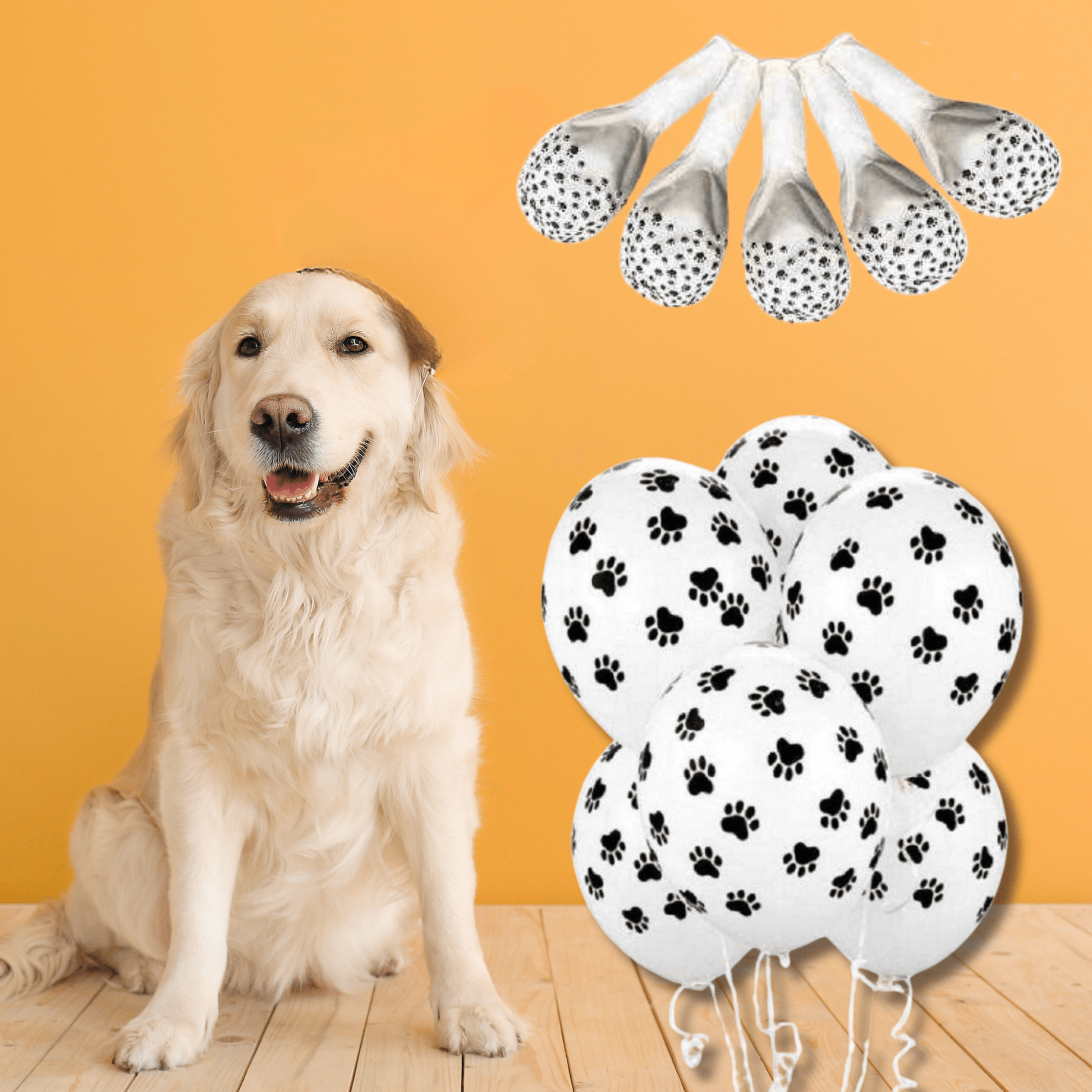 Pawty - Hondenpoot Feestballonnen - Mivero