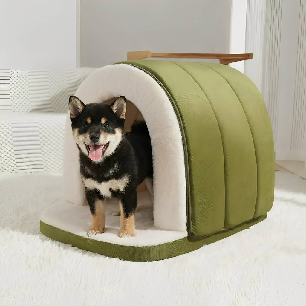 Pawven - Iglo Bed Huisdieren Semi Gesloten - Mivero