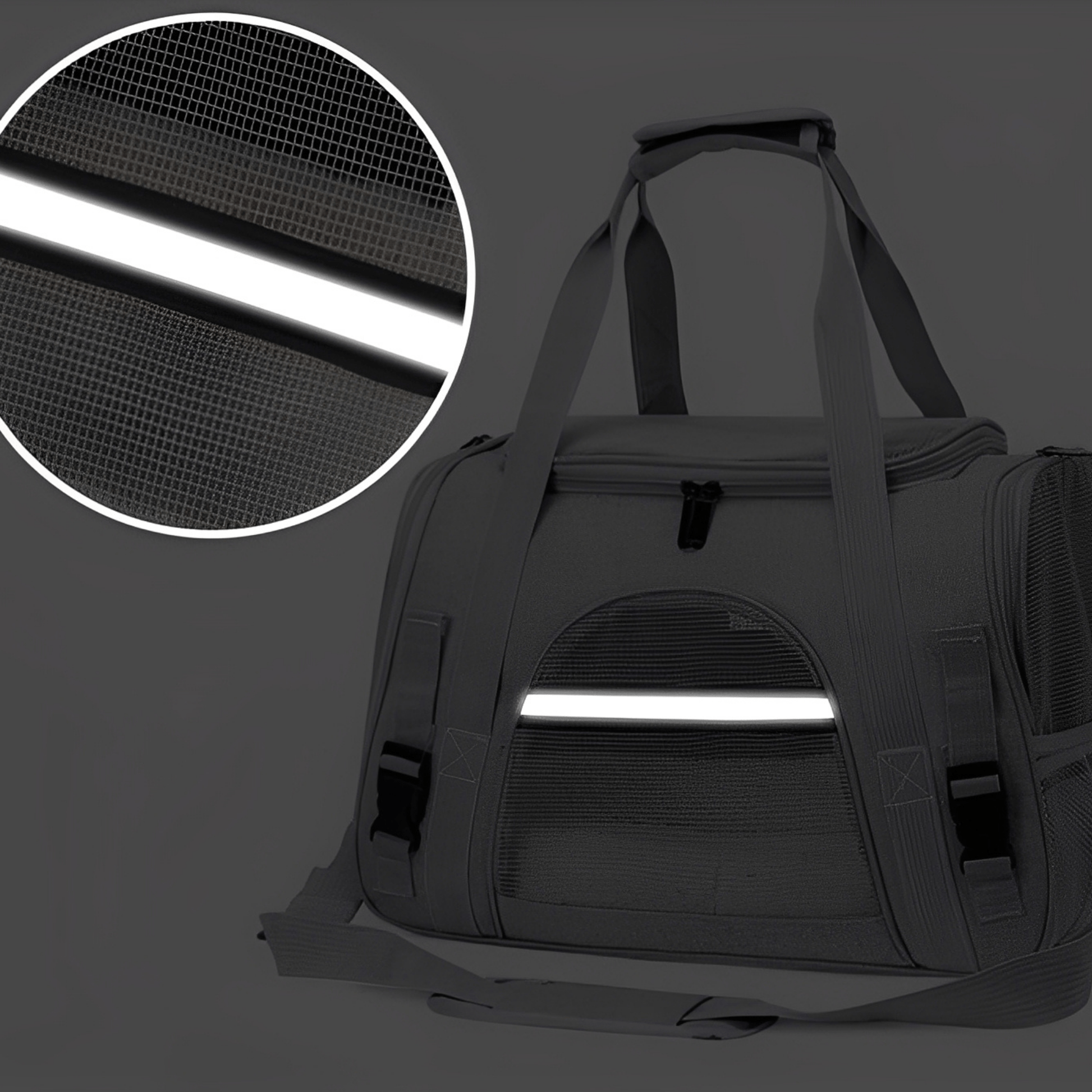 PawVoyage - Comfortabele Reis Hondentas - Mivero