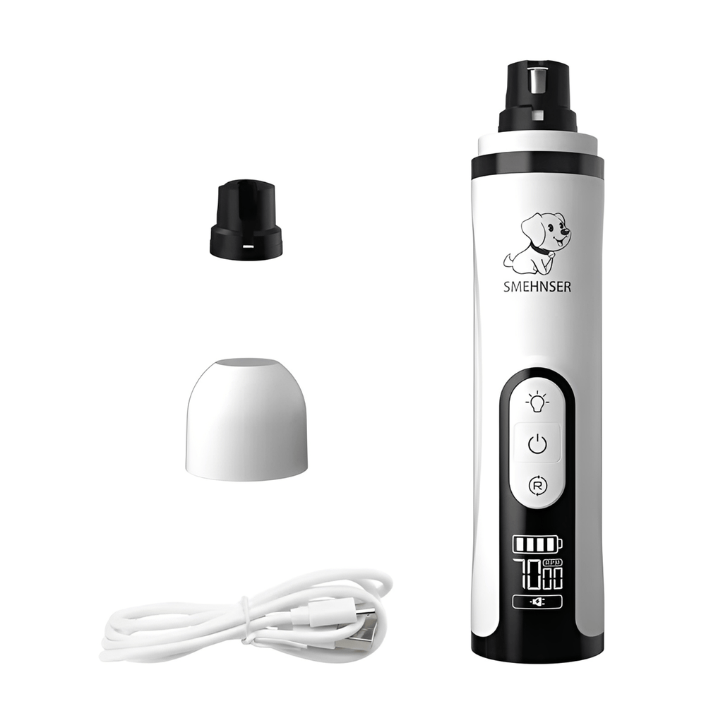 PediPet - Stille Elektrische Huisdier Nagelvijl - Mivero