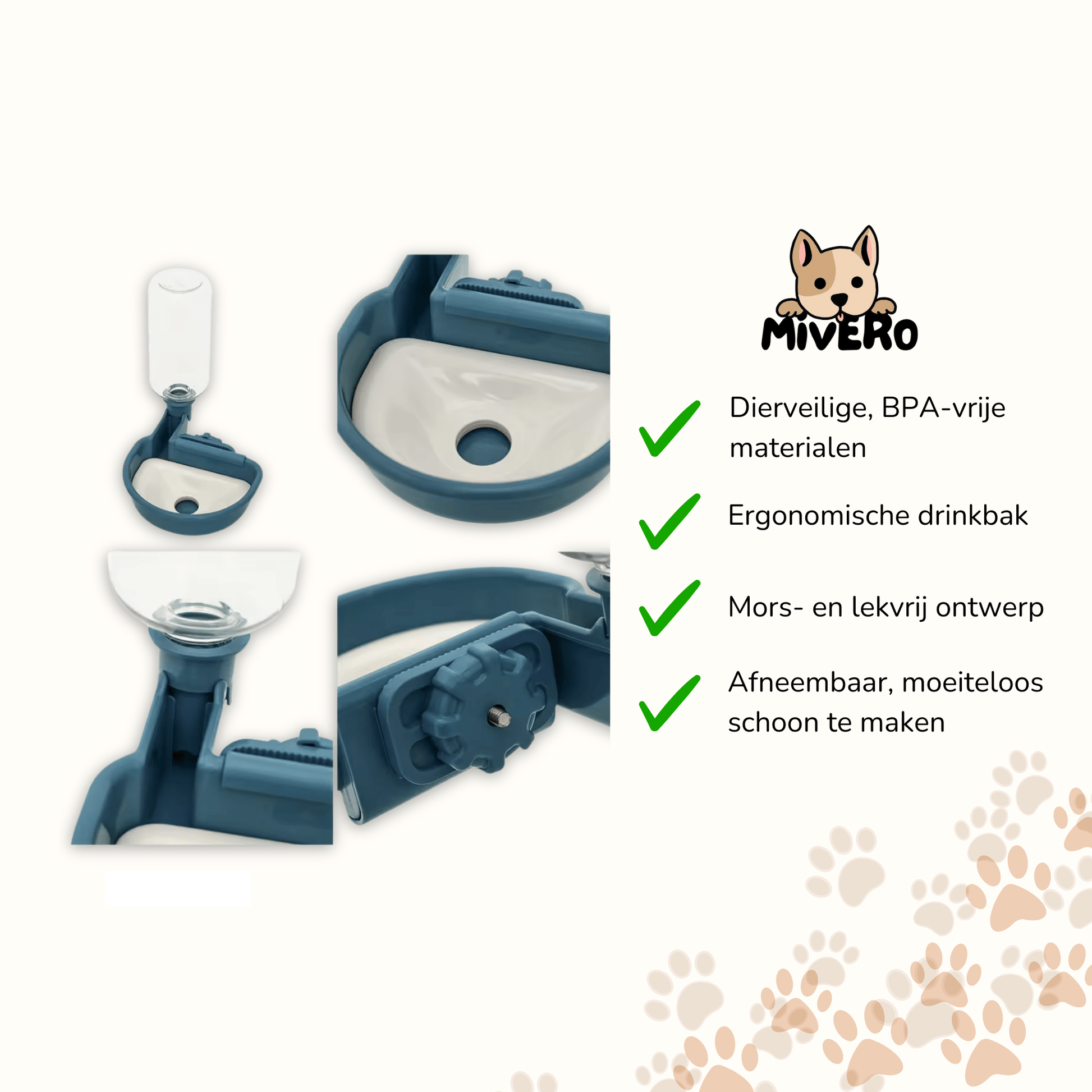 PetFlow - Automatische Voerbak Huisdieren - Mivero