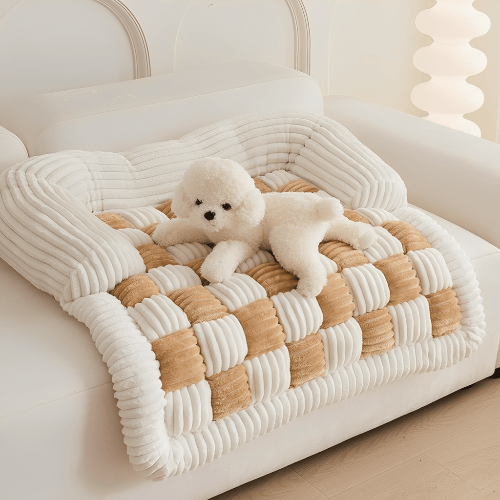 PetProtect - Antislip Chenille Bankbeschermer - Mivero