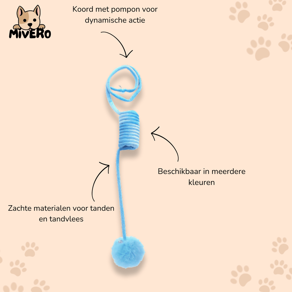 Pompounce - Interactief Zelfstandig Kattenkoord - Mivero