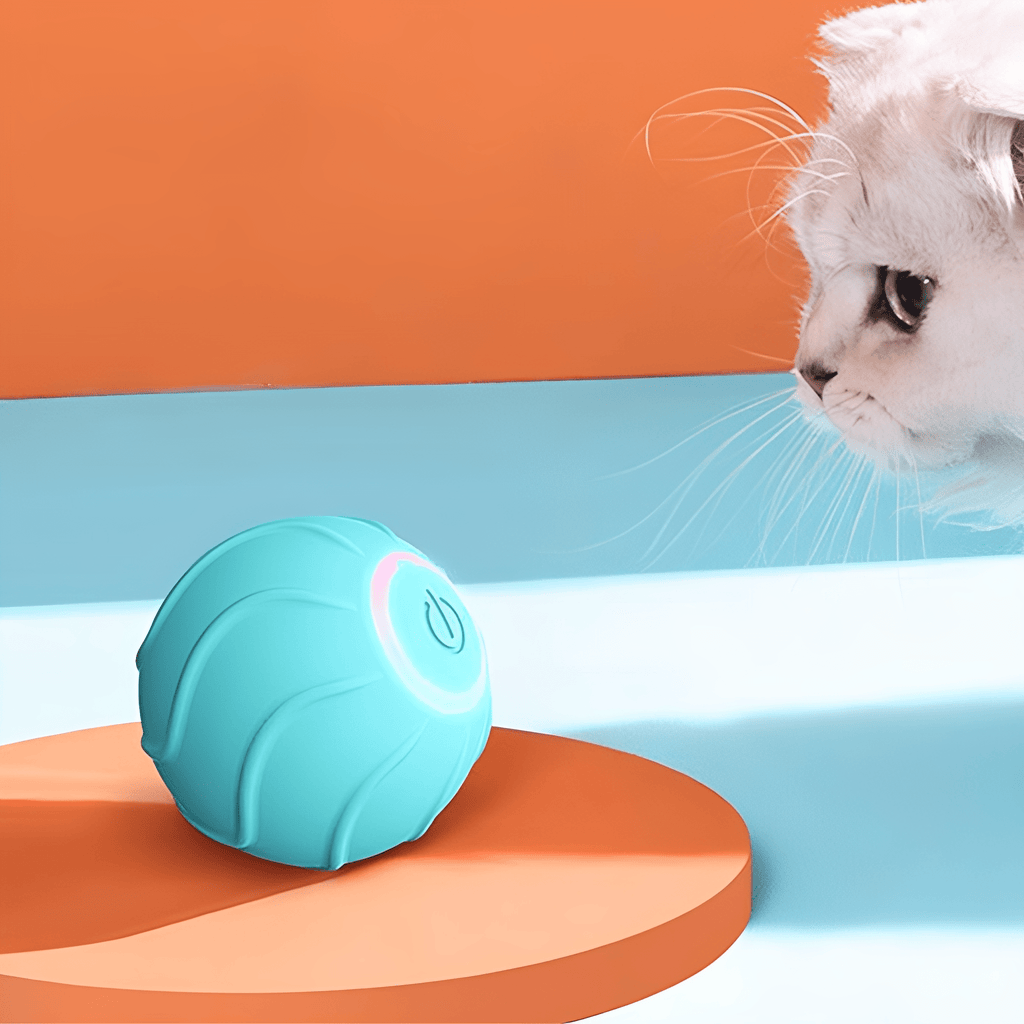 Pounceo - Kattenspeelbal Automatisch Oplaadbaar Interactief - Mivero