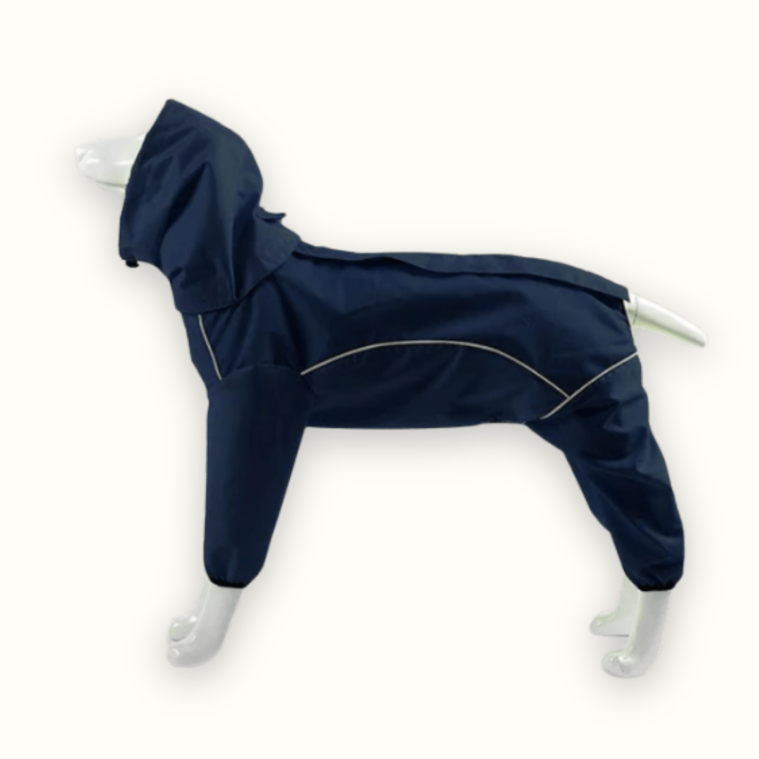 Puddleproof - Ademende Reflecterende Hondenregenjas - Mivero