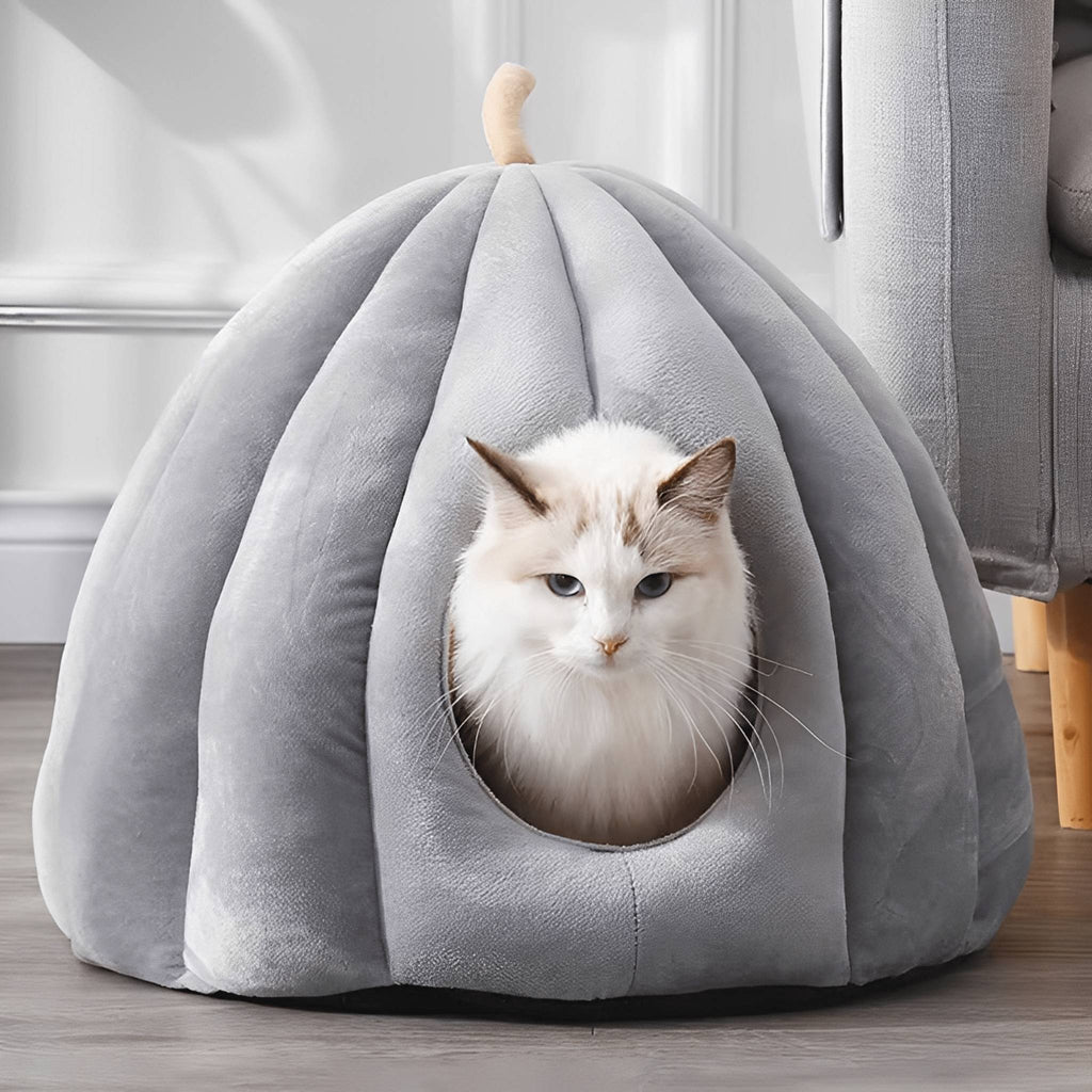 PumpDen - Katten Iglo Mand Winter - Mivero