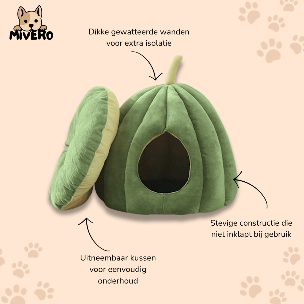 PumpDen - Knusse Geborgenheidsdierenhut - Mivero