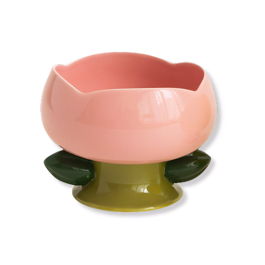 PurrBloom - Katten Voerbak Keramiek Verhoogd - Mivero