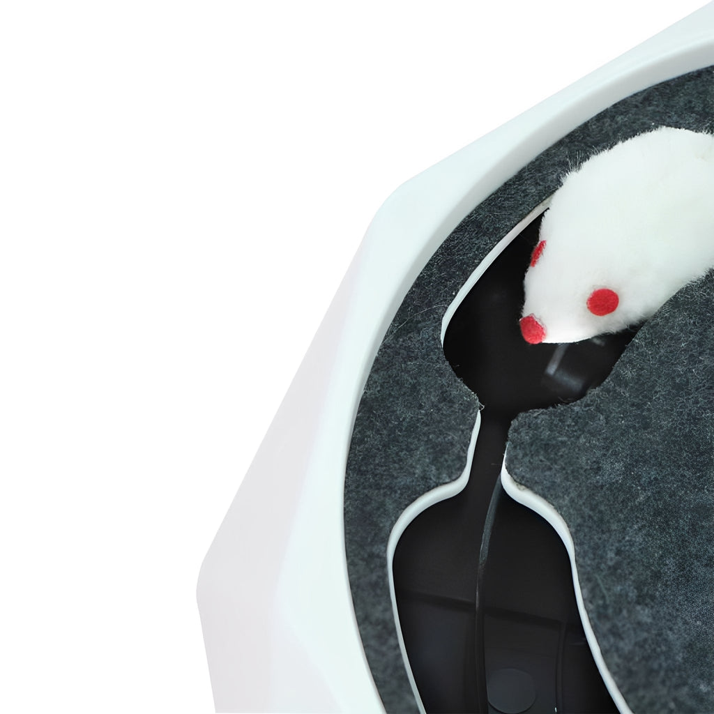 PurrChase - Kattenspeelgoed Interactieve Muis Krabmat - Mivero