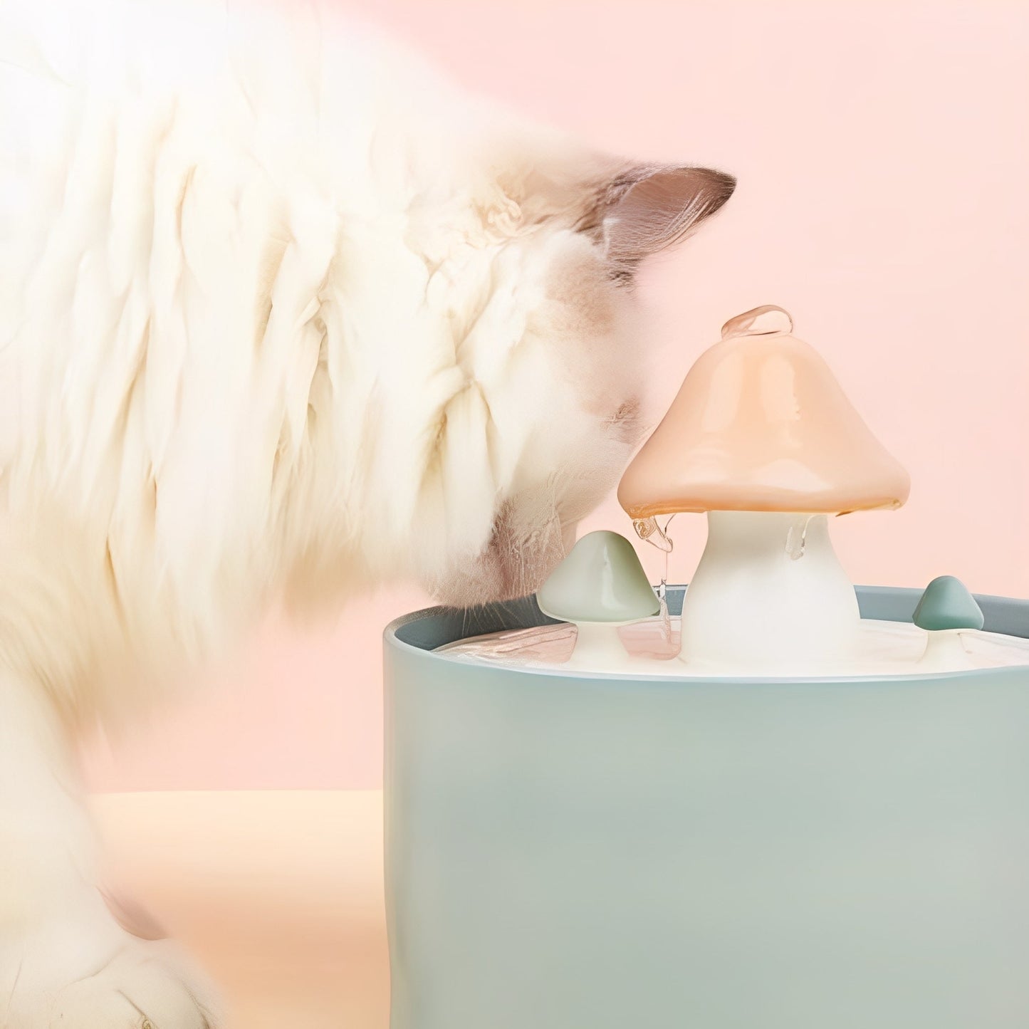 purrhaven - katten automatisch keramisch drinkfontein - mivero