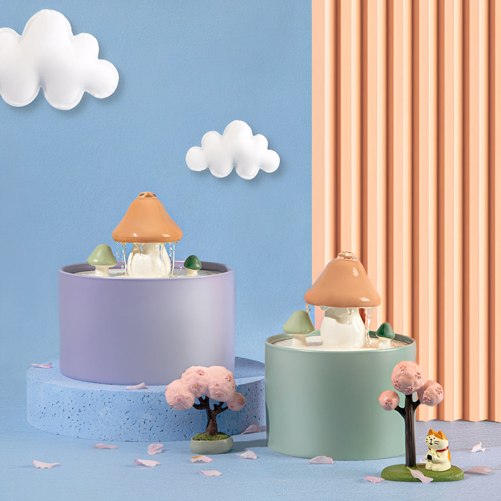 PurrHaven - Katten Automatisch Keramisch Drinkfontein - Mivero